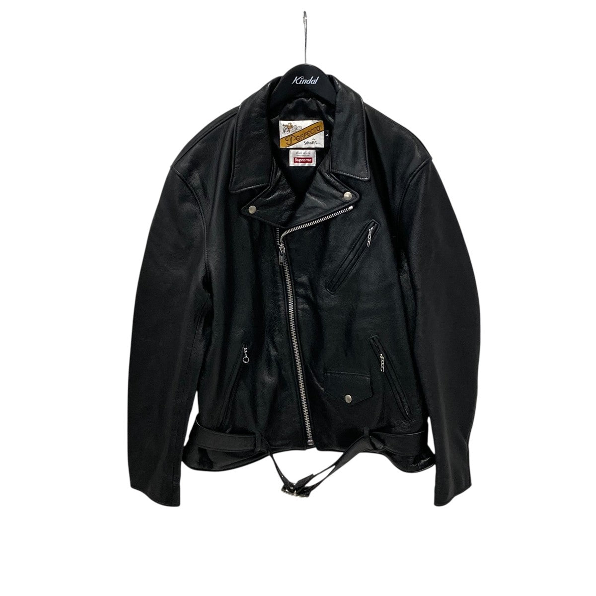 Schott×Supreme The Crow Perfecto Leather Jacketダブル