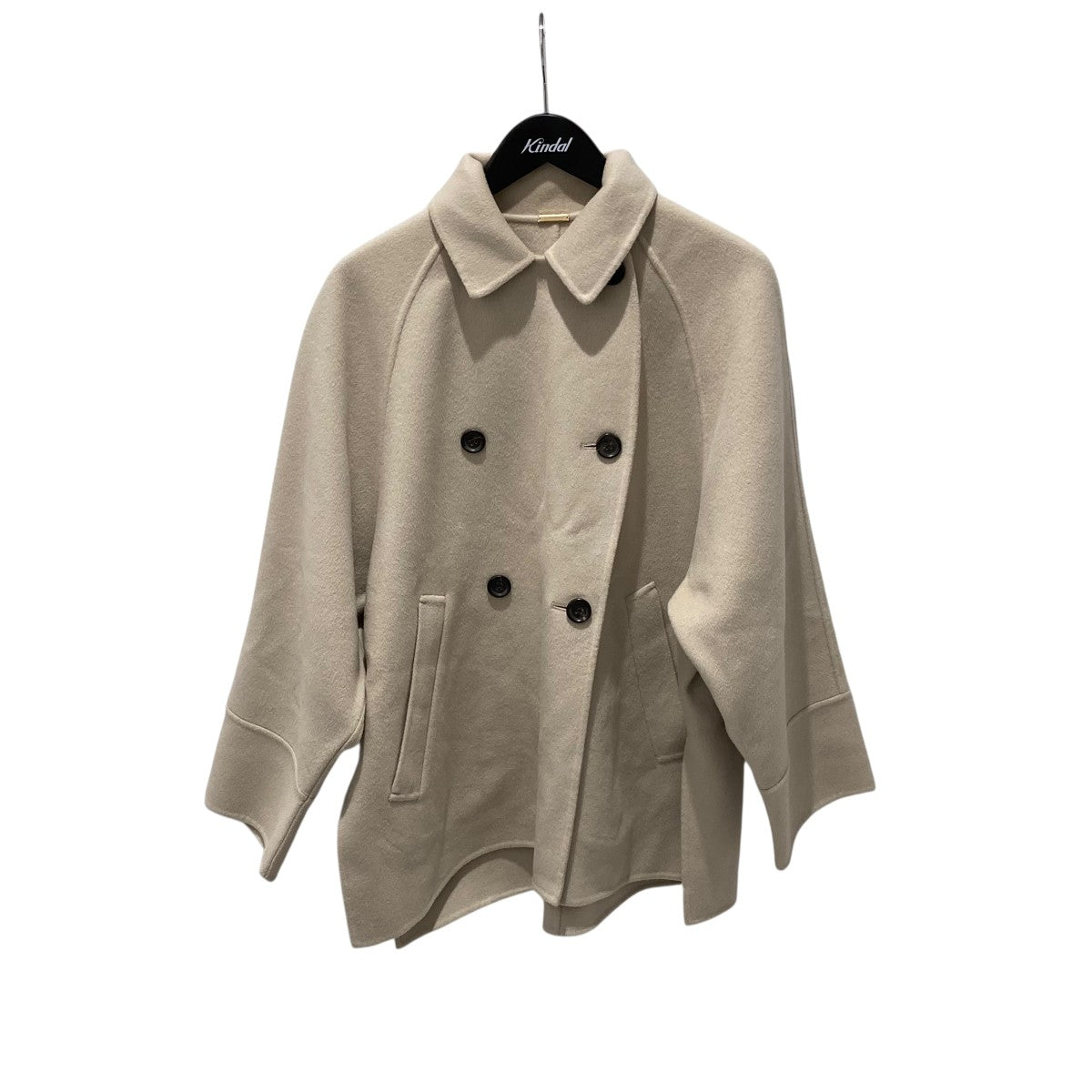 IENA(イエナ) 24FWSuper160ダブルフェイスショートコート ベージュ