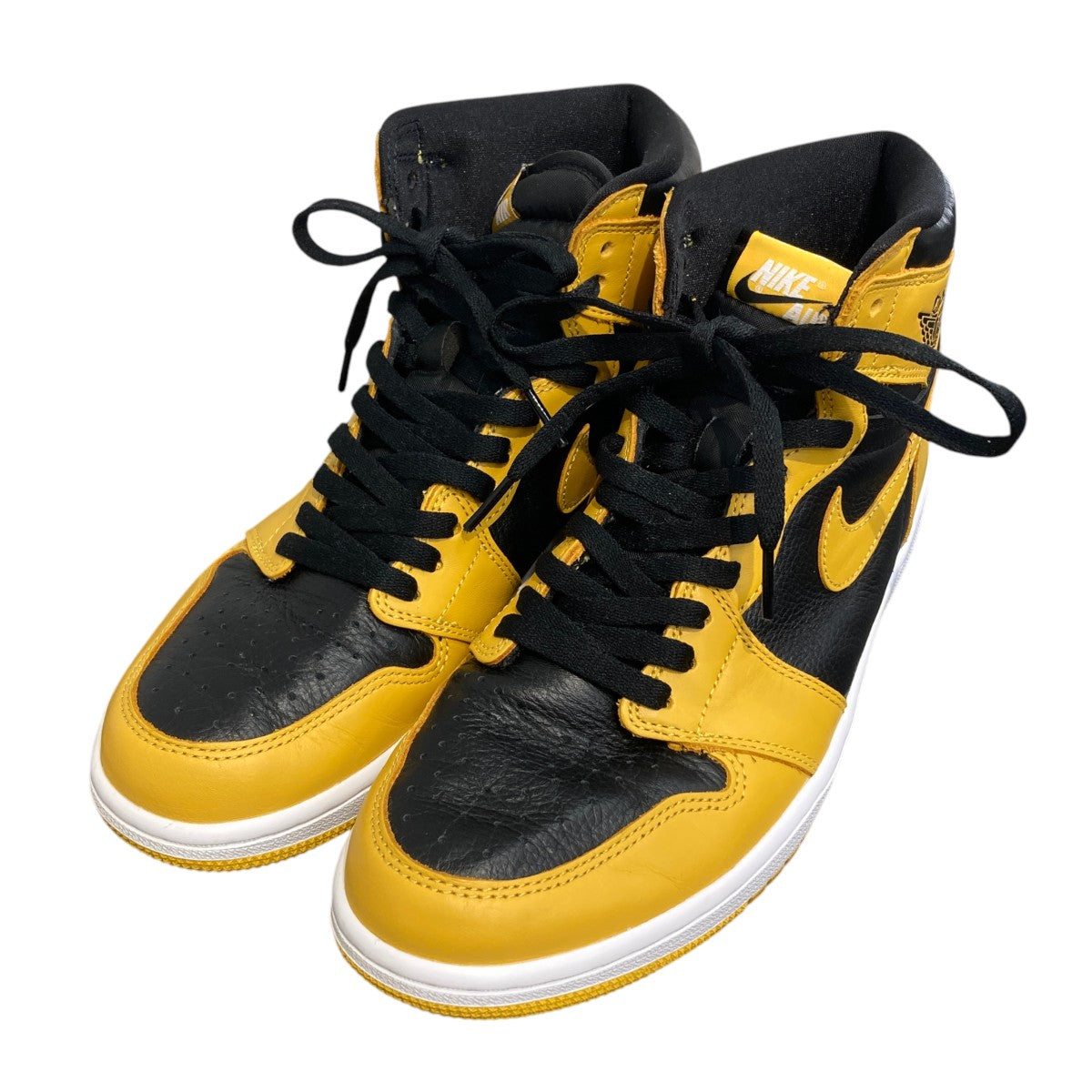 エアジョーダン1 ハイカットシューズ 黒/黄色 Nike Air Jordan 1 Retro High OG “Yellow Toe”が国内8月13日に