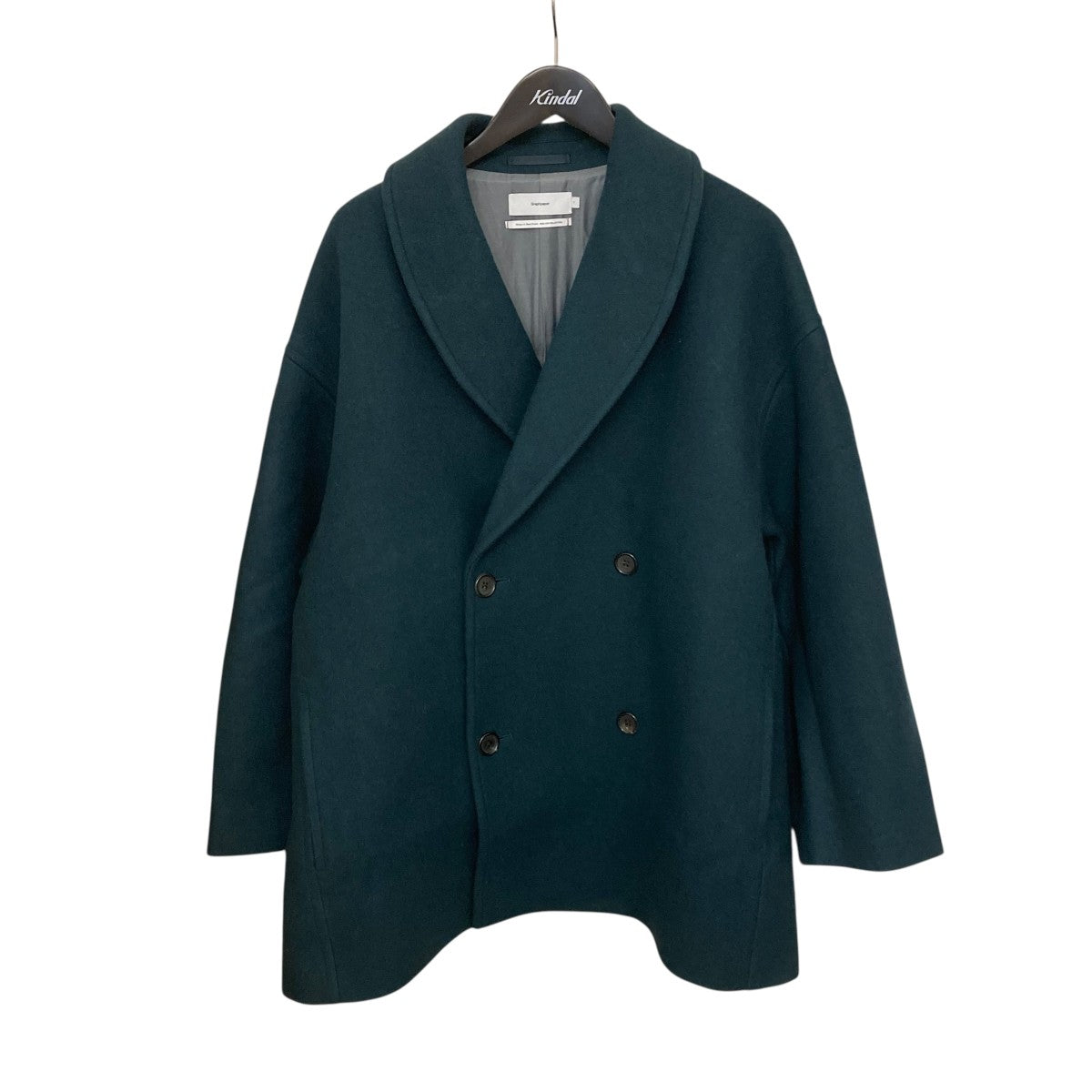 graphpaper モールスキンショールカラーオーバーサイズコート graphpaper モールスキンショールカラーオーバーサイズコート