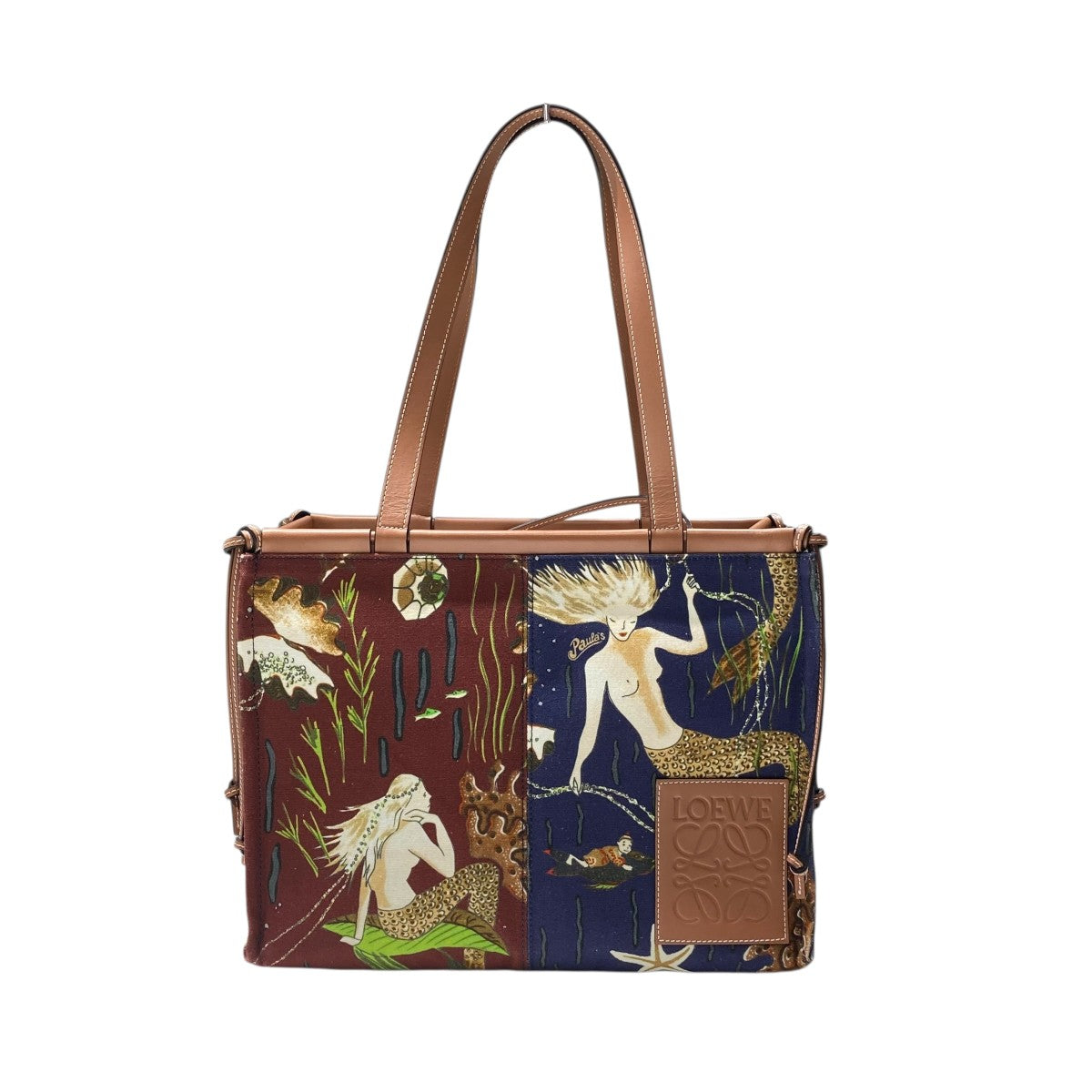 LOEWE(ロエベ) パウラズイビザクッショントート マーメイドキャンパス 