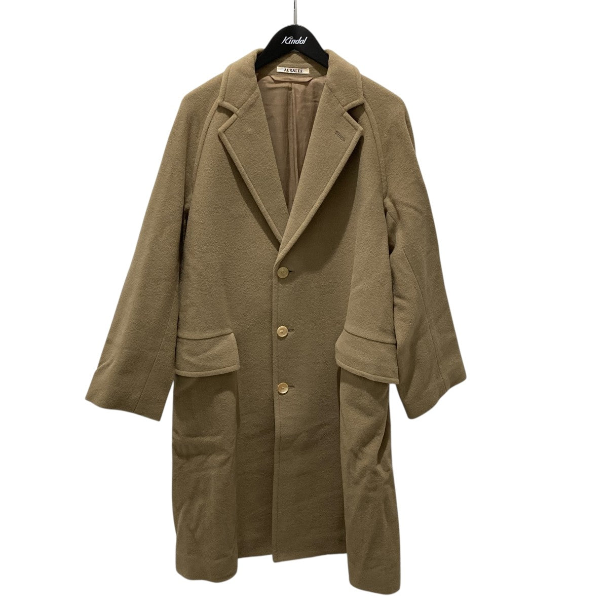 AURALEE(オーラリー) CASHMERE WOOL MOSSER CHESTERFIELD COAT