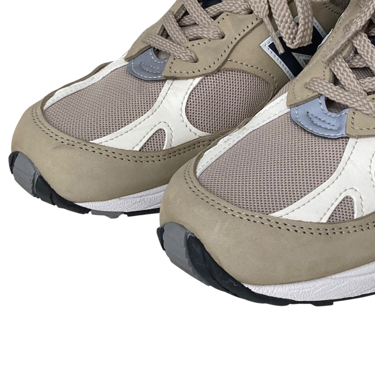NEW BALANCE 991 Brown RiceスニーカーM991BTN 古着・中古-5枚目のアイテム画像