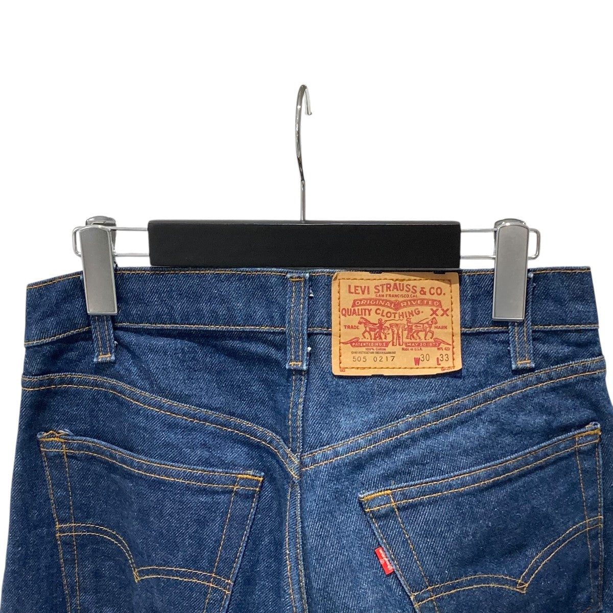 80sボタン裏552デニムパンツ505-0217