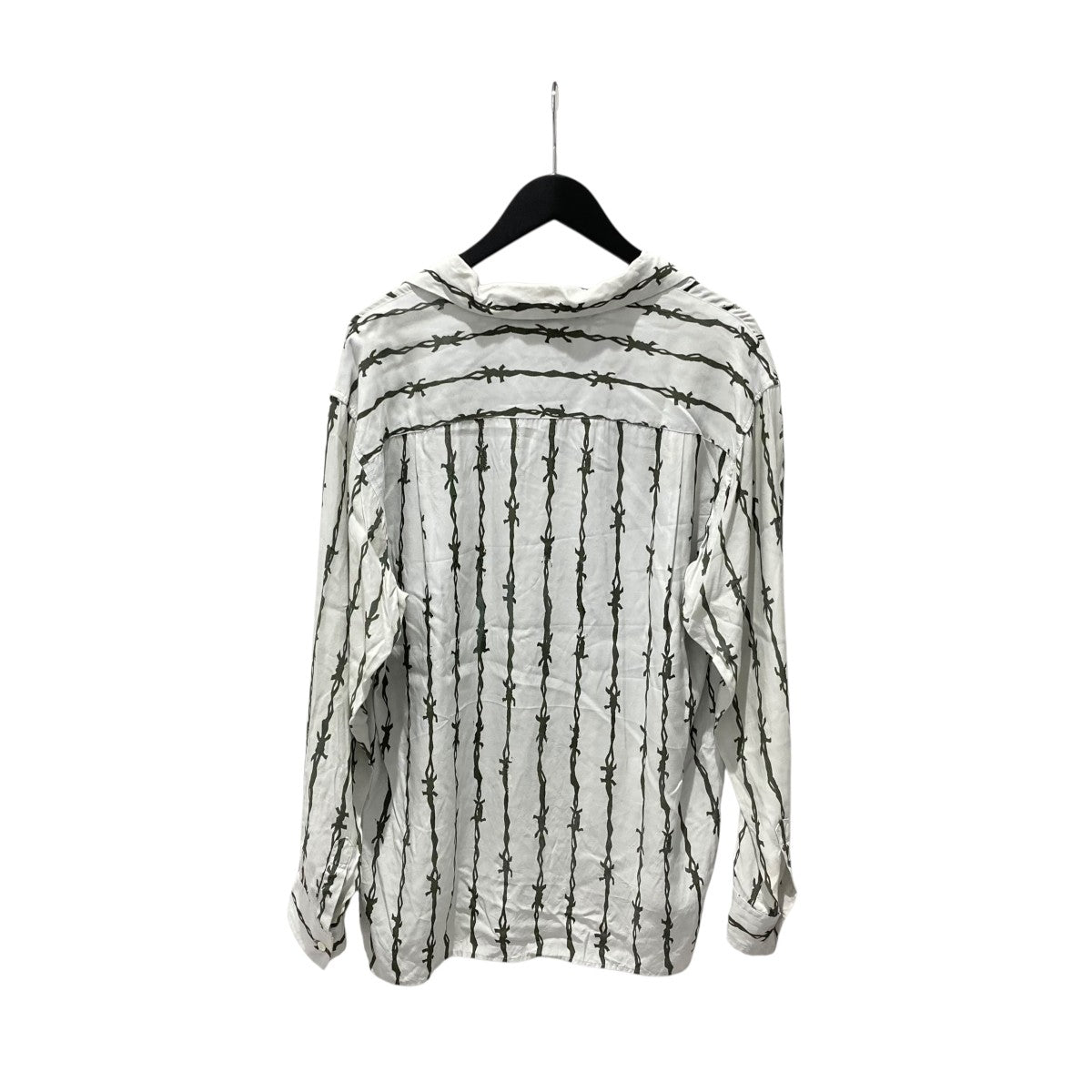 Wired 有刺鉄線 L S Rayon Shirt長袖シャツ