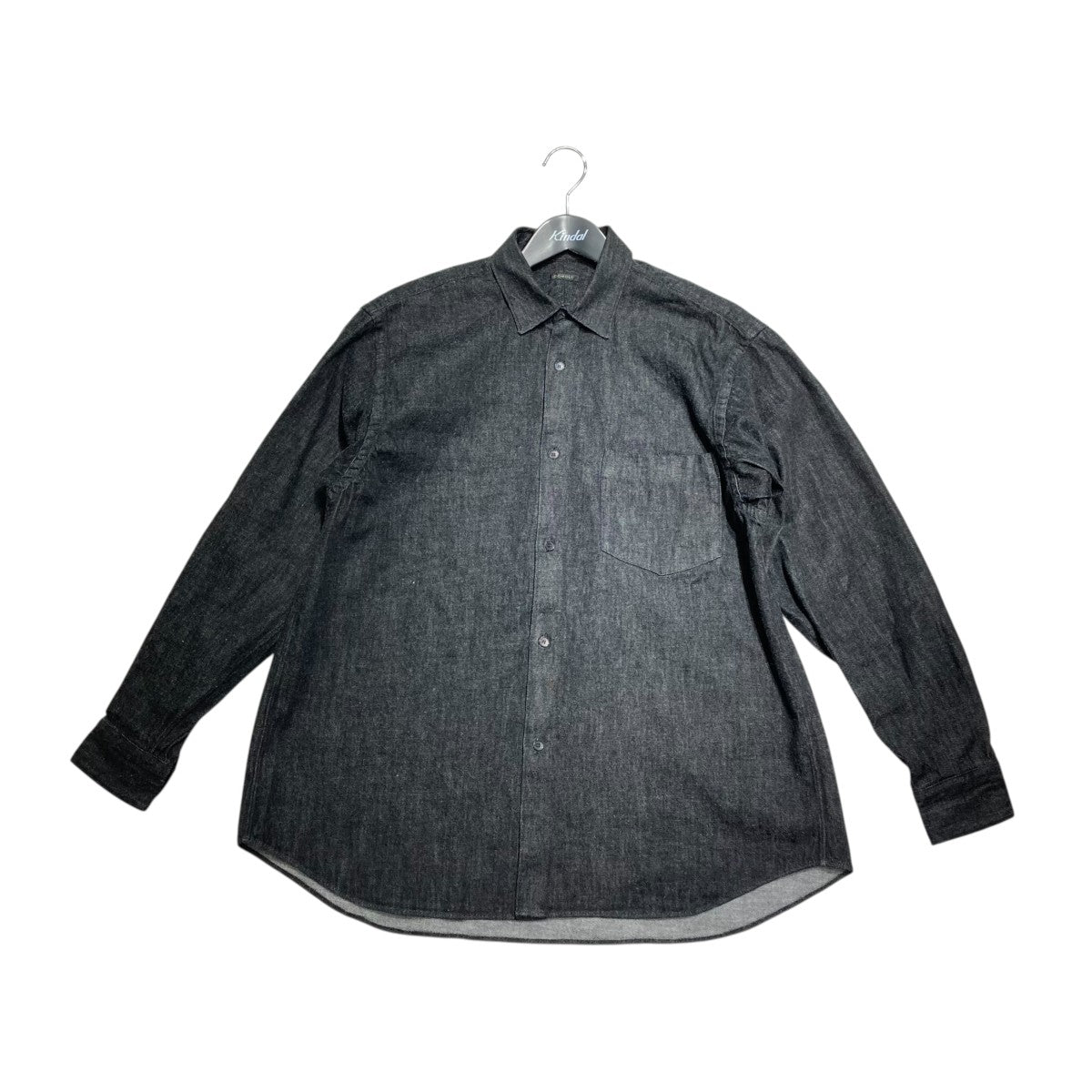 comoli/コモリ/デニムシャツ COMOLI(コモリ) デニムシャツA03-02002 A03-02002 ブラック