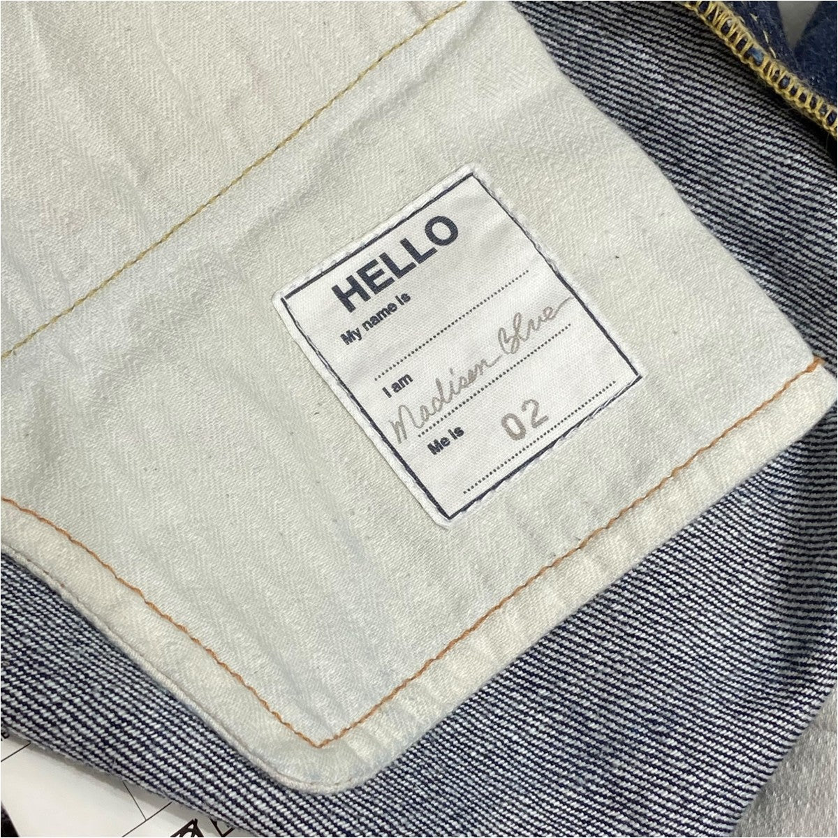 MADISON BLUE デニムパンツMB171-3009 古着・中古-7枚目のアイテム画像
