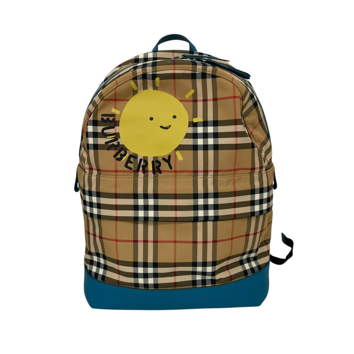 BURBERRY(バーバリー) チェックバックパック CNDONHOUDON ベージュ 