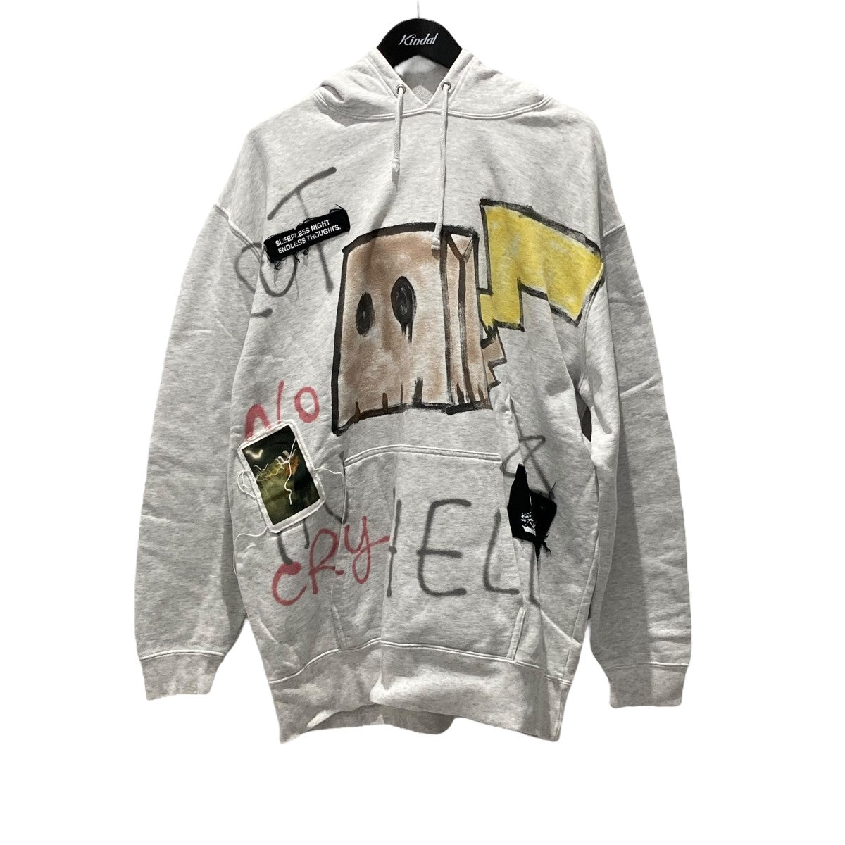 GUERNIKA(ゲルニカ) プルオーバーパーカー ライトグレー サイズ XXL