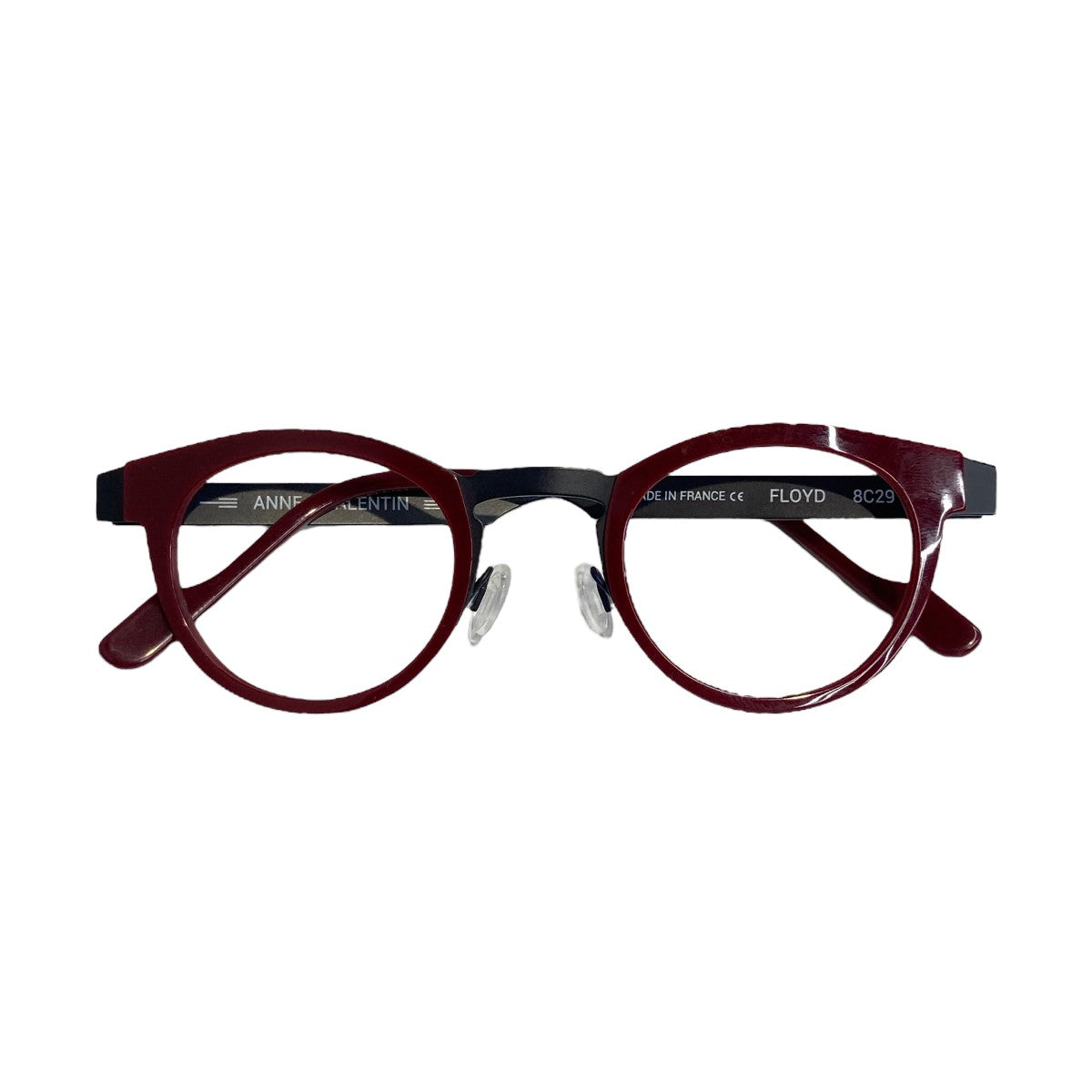 ANNE＆VALENTIN(アンバレンタイン) FLOYD眼鏡8C29 8C29 レッド