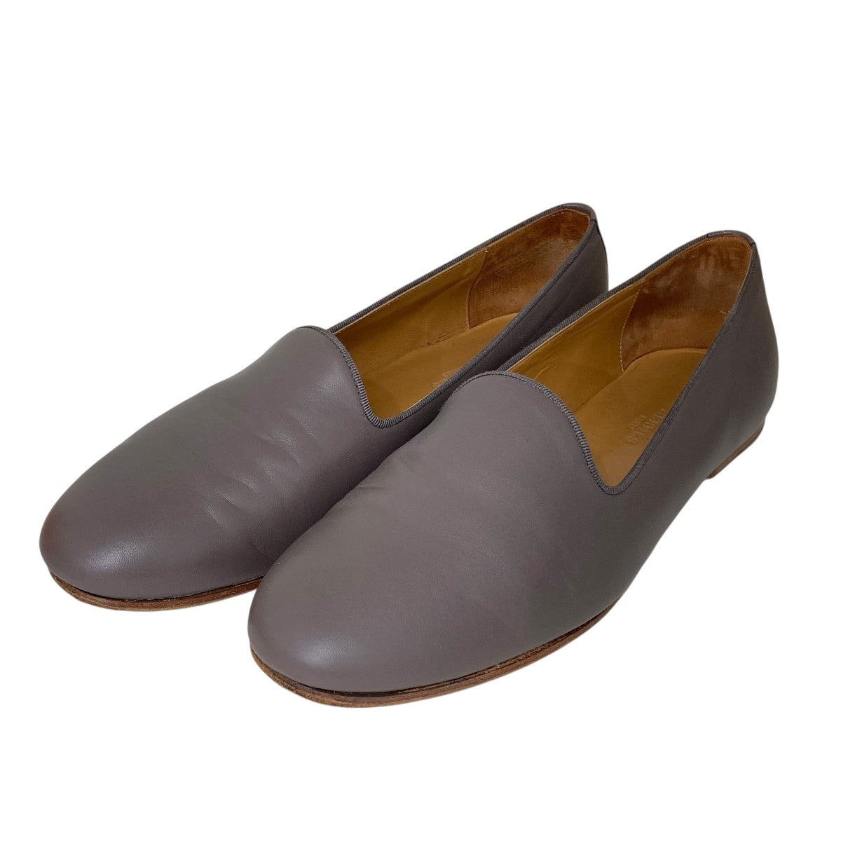 美品✨ エルメス スエード スリッポン メンズ 26.5cm相当 未使用！ HERMES エルメス スリッポン 靴 メンズ ブランド 約26