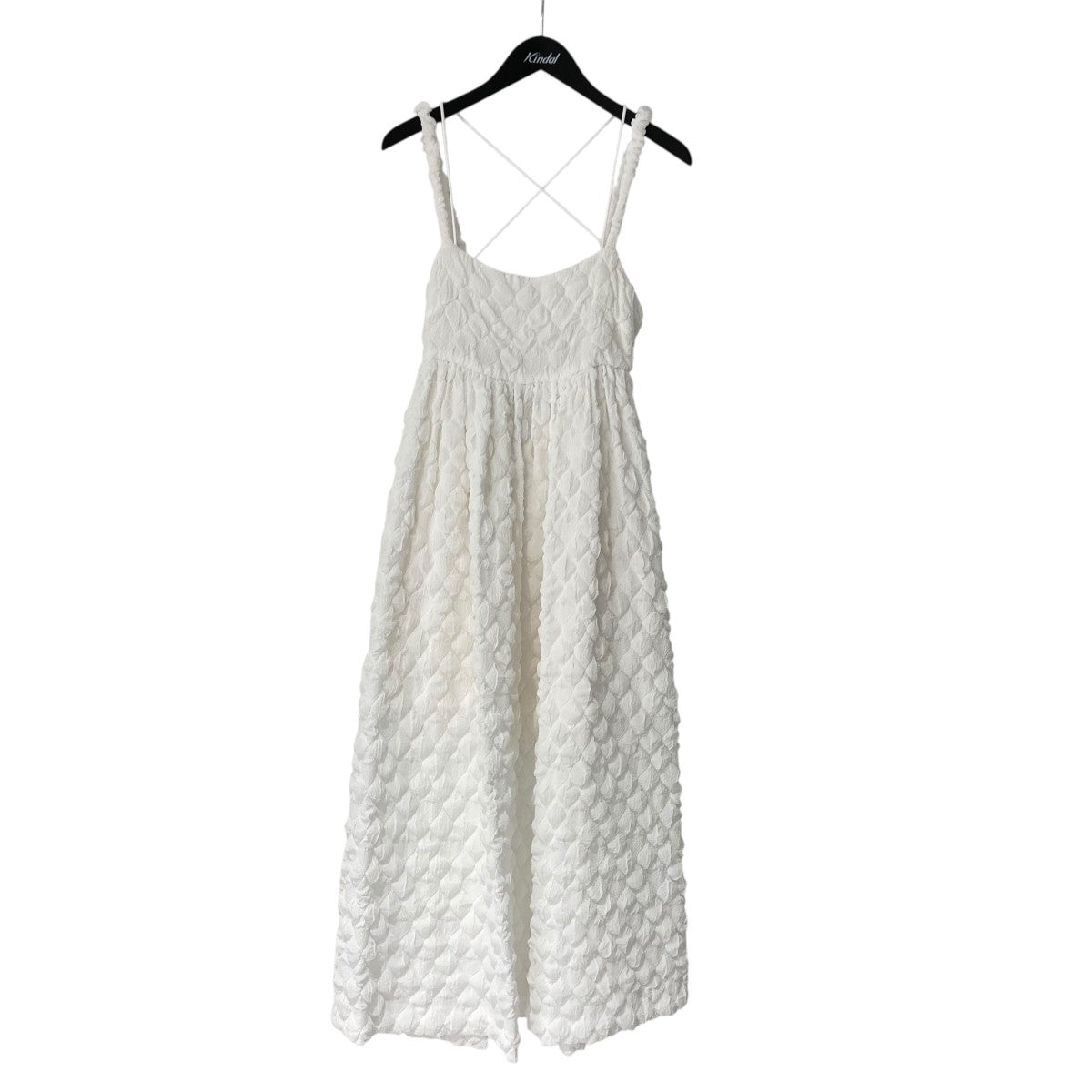 ワンピース LE CIEL BLEU Tweed Cami Dress LE CIEL BLEU（ルシェルブルー）の「スモックキャミドレス