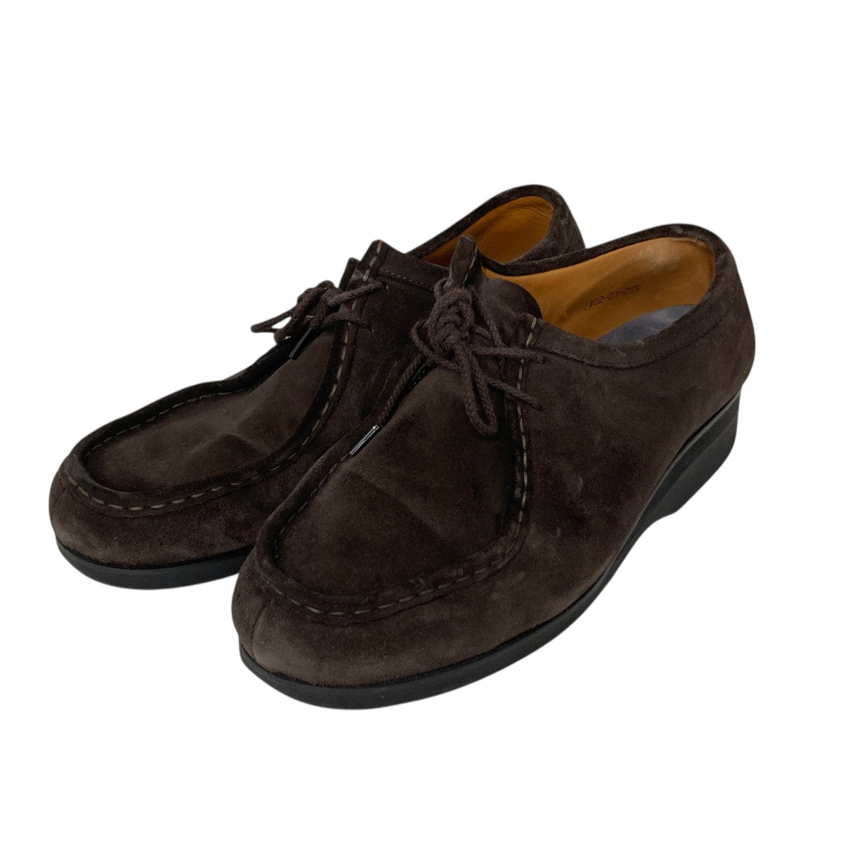 FOOTWORKS TYROL DARKBROWNSUEDEスウェードシューズ 古着・中古-1枚目のアイテム画像