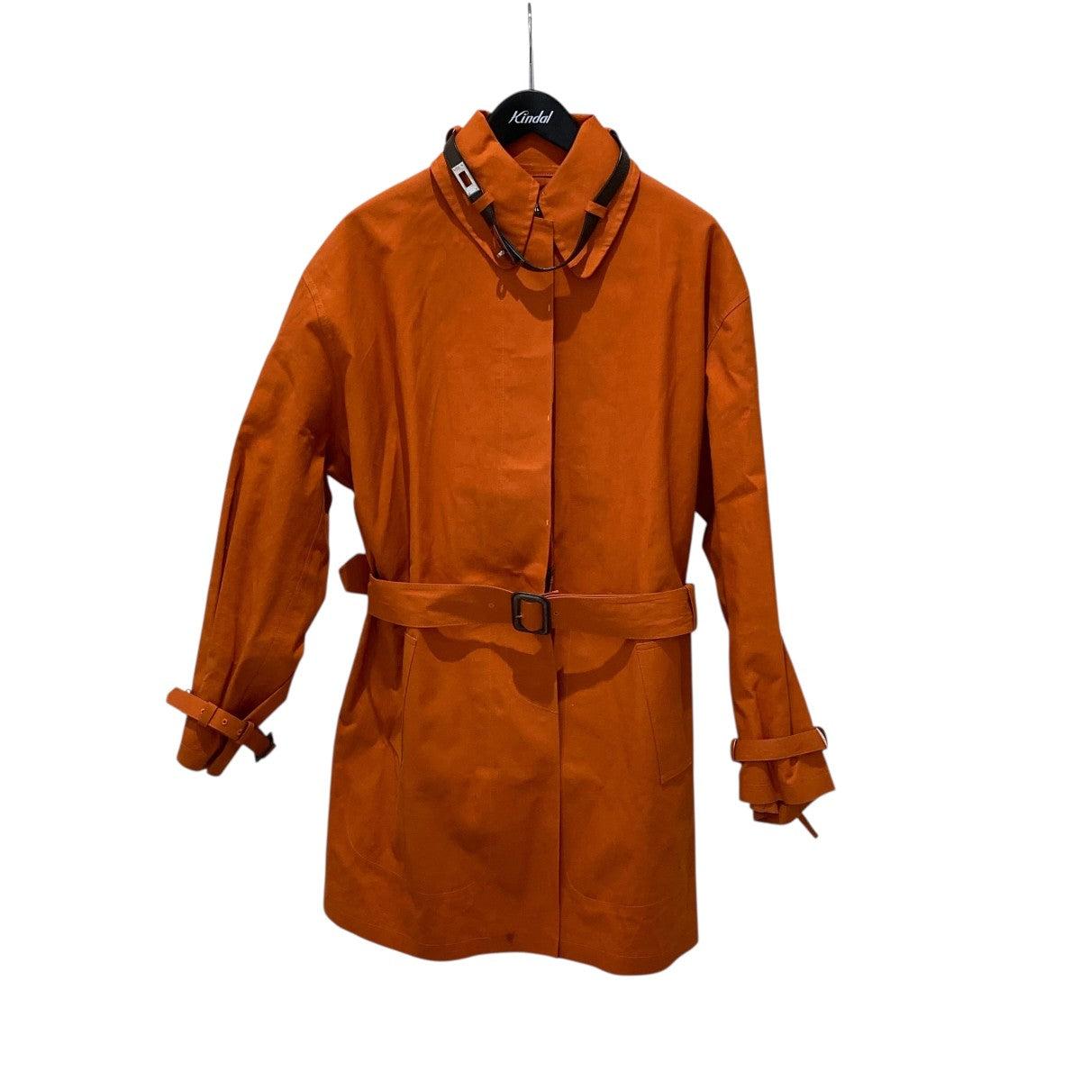 HERMES(エルメス) ゴム引きコート オレンジ サイズ ME｜【公式