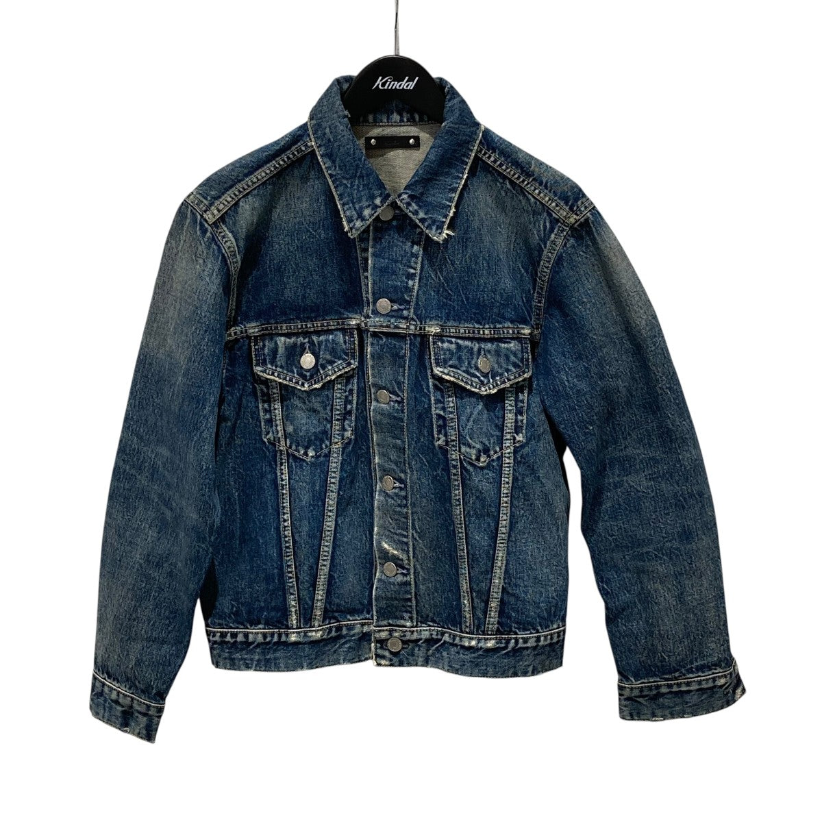 MINEDENIM(マインデニム) 22AWダメージ加工 3rdデニムジャケット
