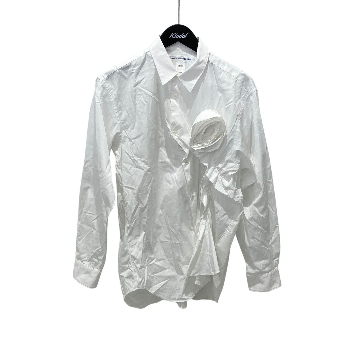 COMME des GARÇONS SHIRT ホワイト長袖シャツ COMME des GARCONS HOMME | コムデギャルソンオム | シャツ
