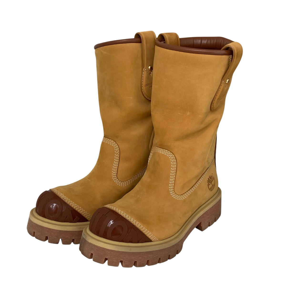 LOUIS VUITTON×Timberland ロングブーツ0274 0274 ベージュ サイズ 8 1