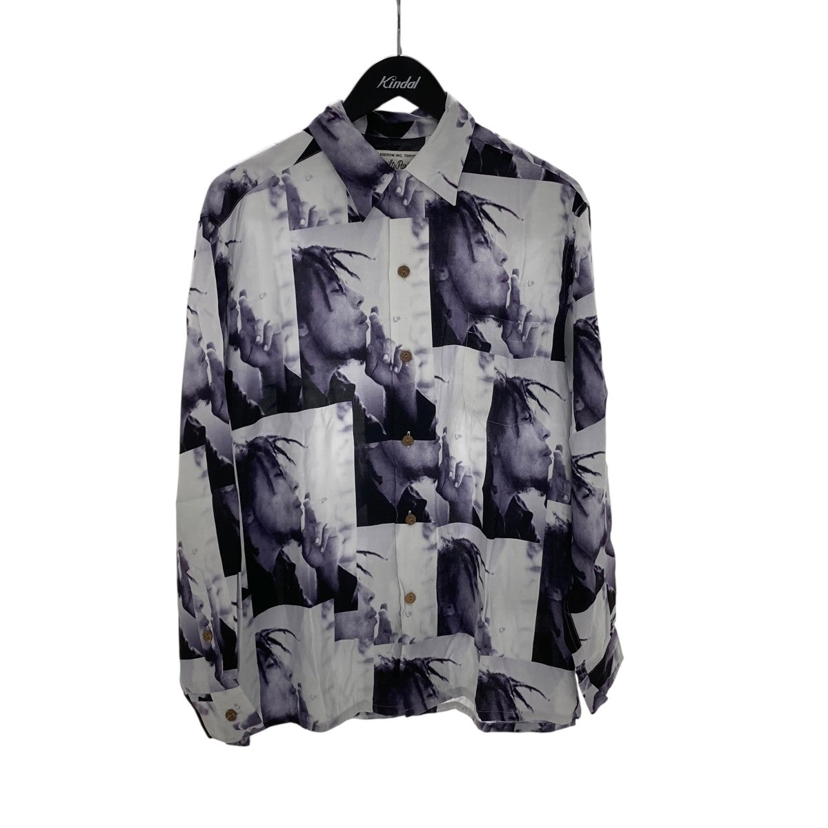 WACKO MARIA(ワコマリア) bob marley総柄オープンカラーシャツ マルチ