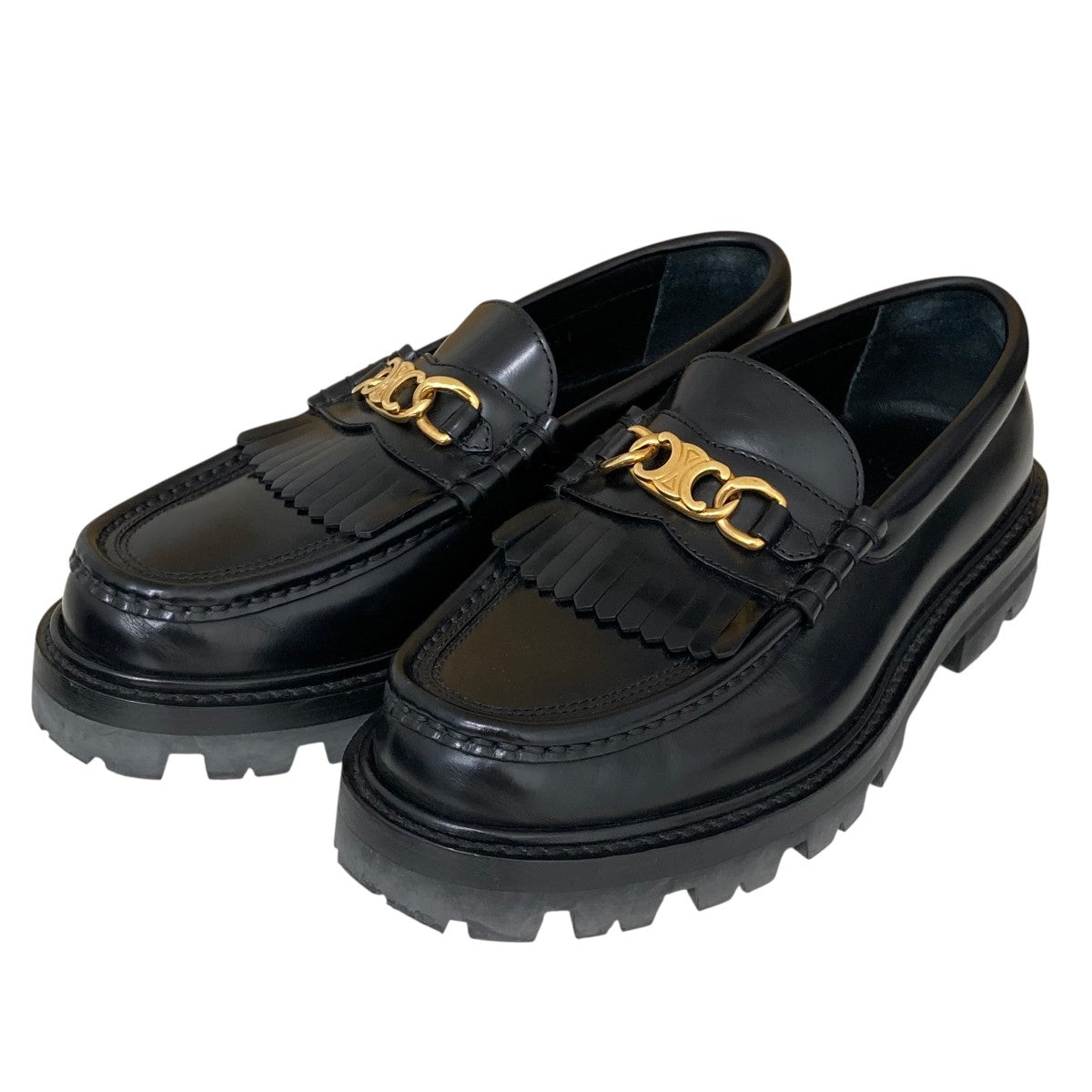 CELINE(セリーヌ) 21AWマーガレットローファー トリオンフチェーン