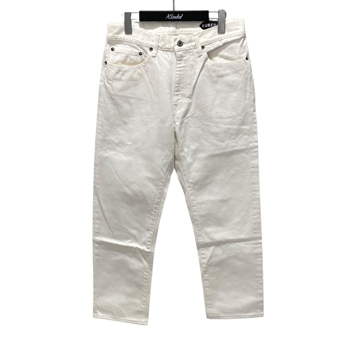 AUBERGE(オーベルジュ) Phil Menpuホワイトデニムパンツ ホワイト