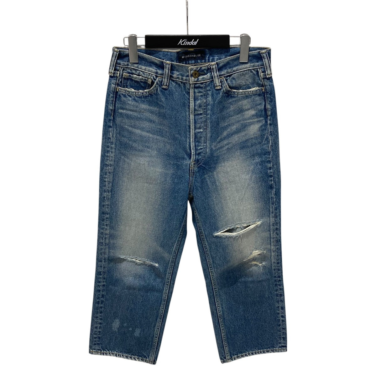 MADISON BLUE(マディソンブルー) CRASHED SAROUEL PT DENIM