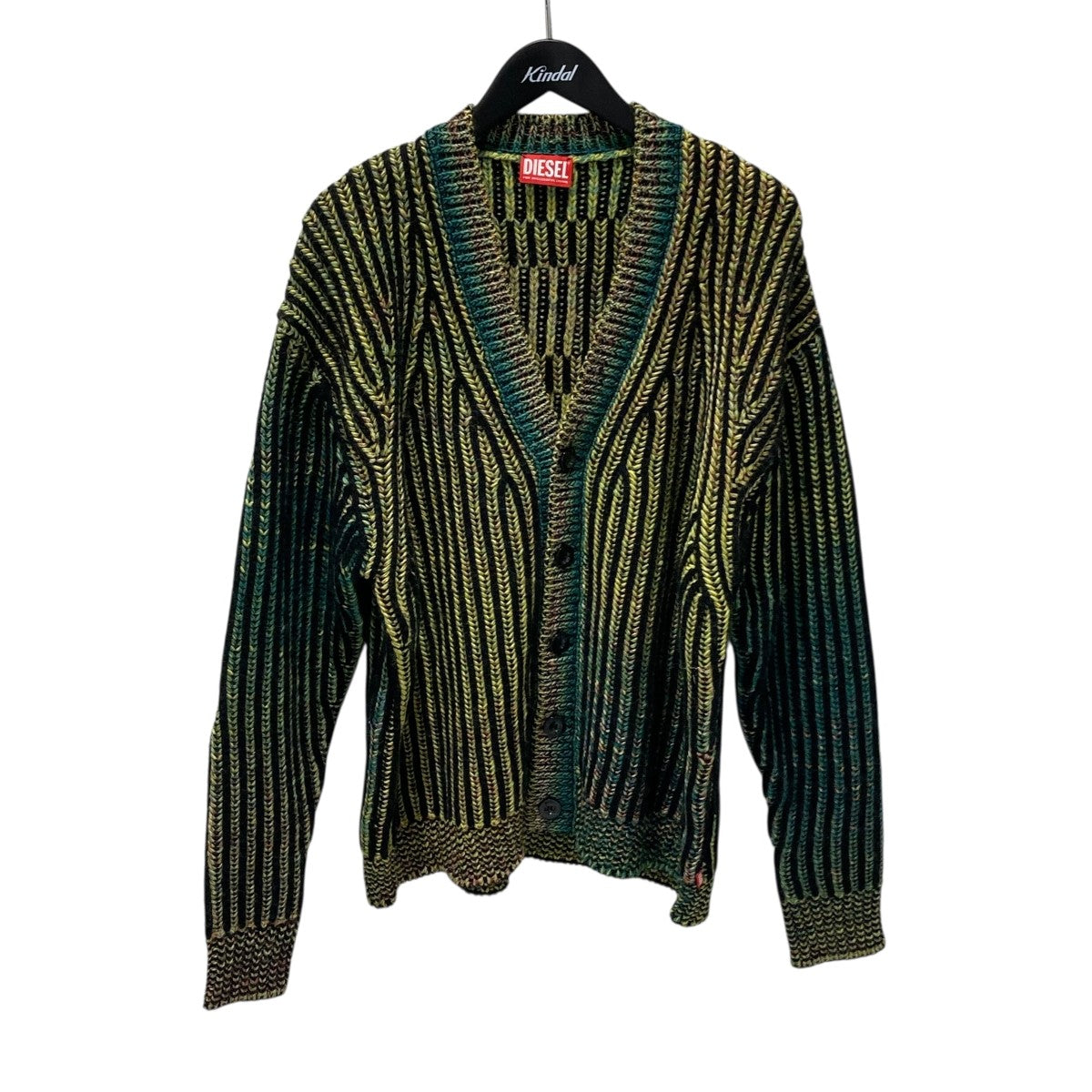 DIESEL(ディーゼル) Striped Knit CardiganニットカーディガンA15192