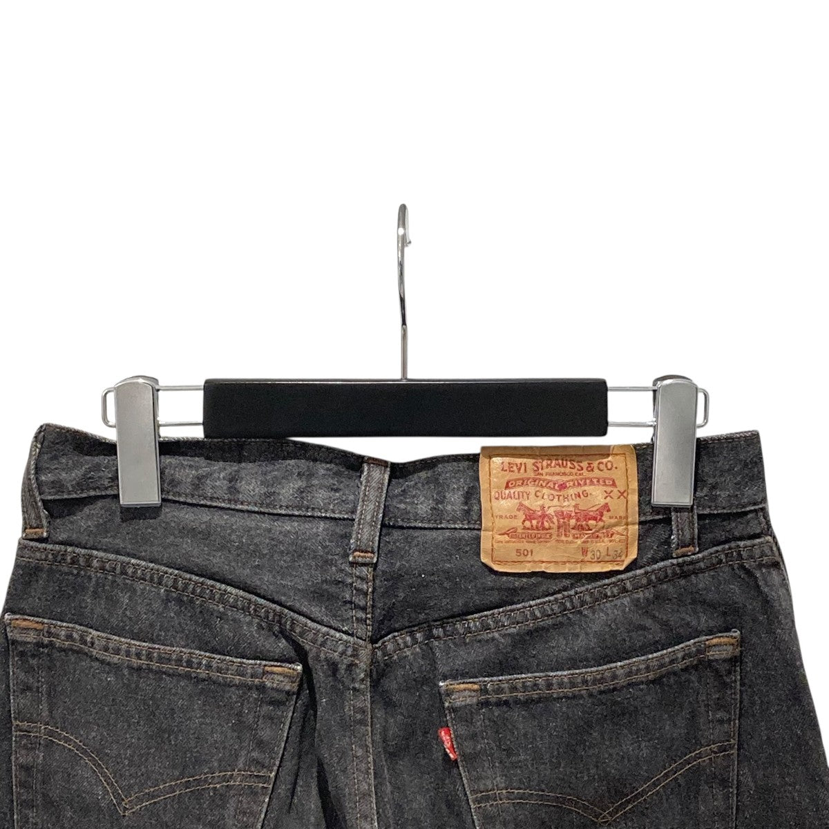USA製ブラックデニムパンツ501-0658