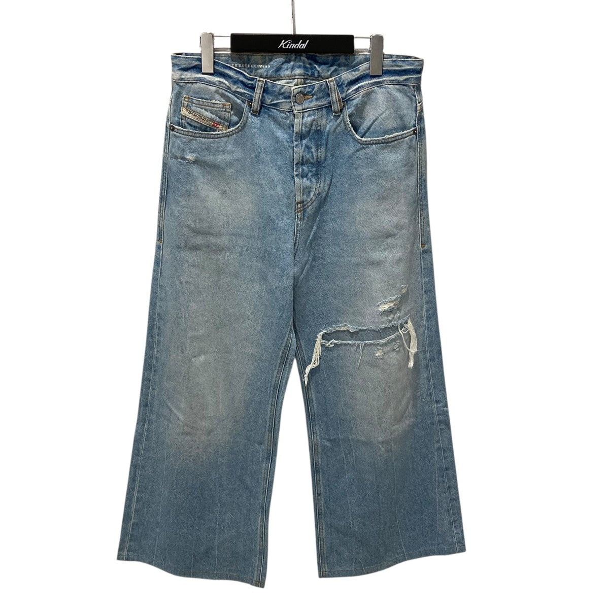 パンツ diesel Relaxed Jeans D-Rise A06371 007F6 D-RISE Man: Oversized Regular Black/Dark grey Jeans | Diesel