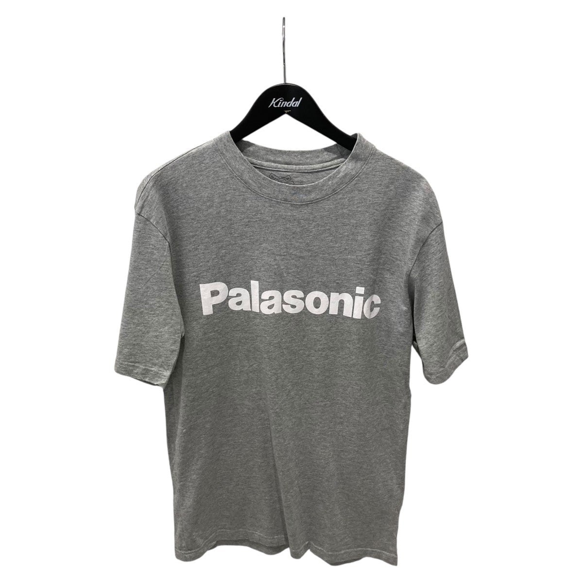 Palace パナソニックロゴ Tシャツ Lサイズ PALACE(パレス) Palasonic T-shirtプリント半袖Tシャツ グレー サイズ