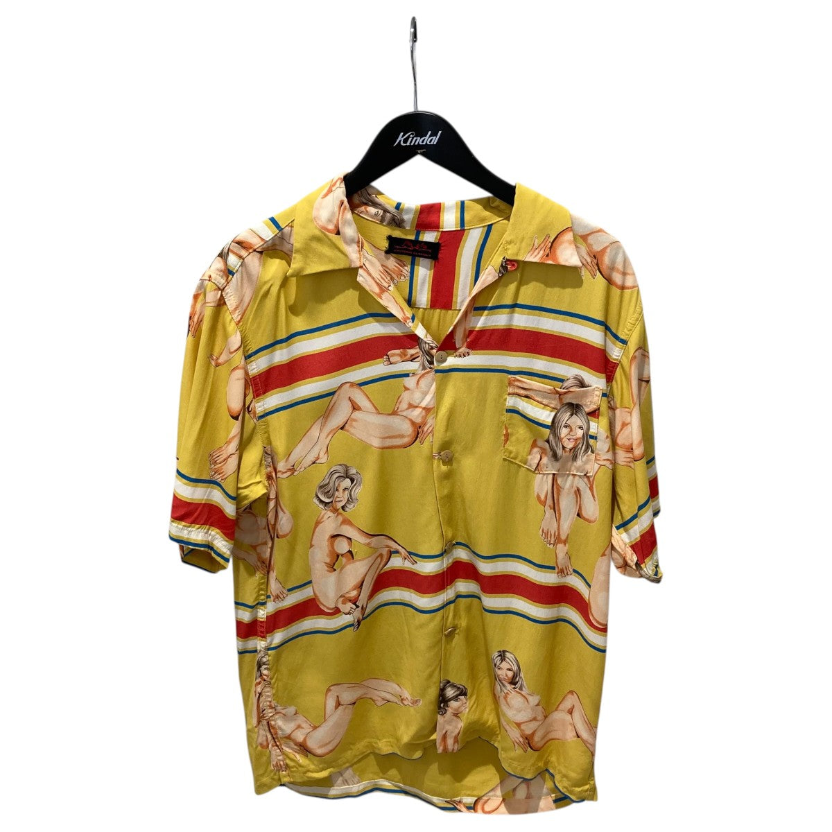 Hysteric Glamour(ヒステリックグラマー) 90s ヌードガールアロハ半袖