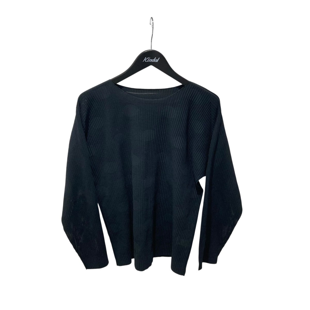 me ISSEY MIYAKE(ミーイッセイミヤケ) ドットメッシュカットソー