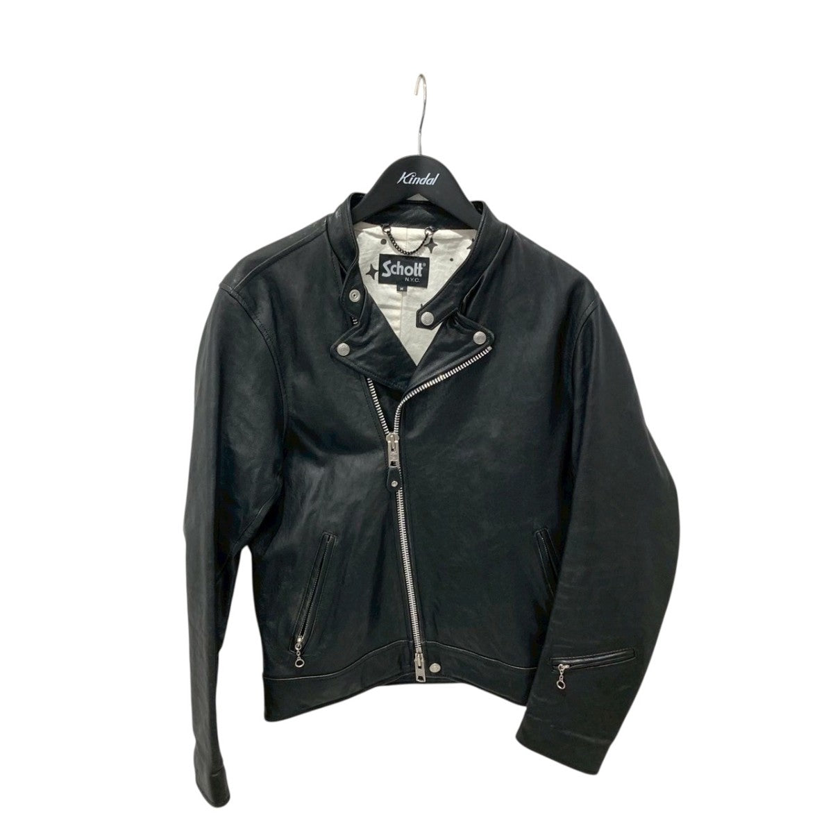 REMI RELIEF×Schott レザーダブルライダースジャケット3191054 3191054