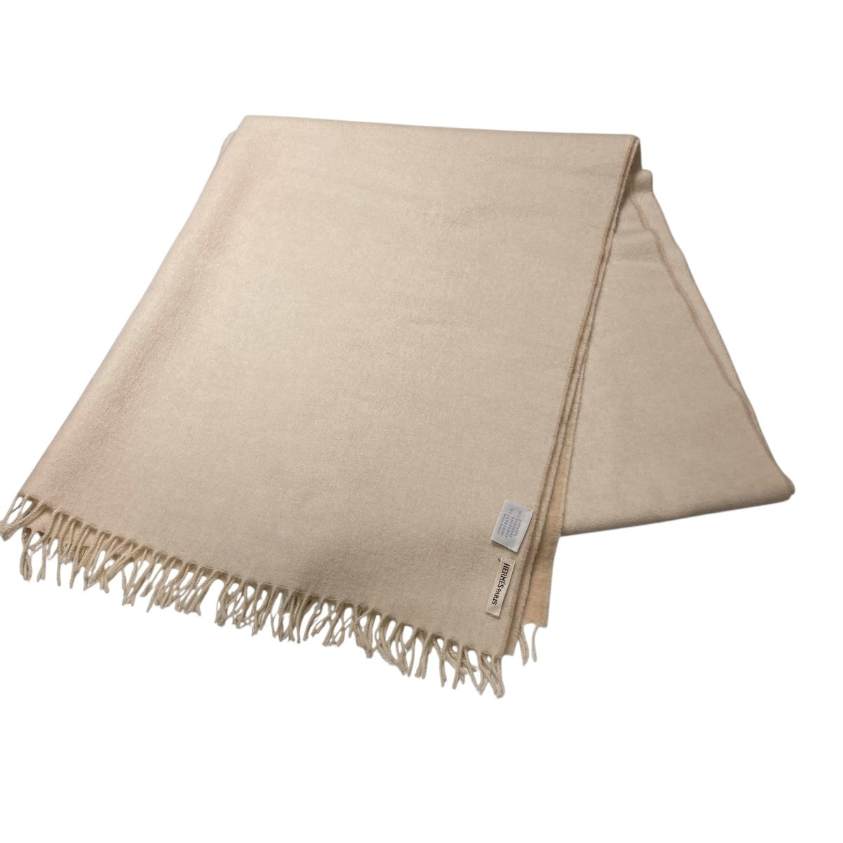 HERMES(エルメス) カシミヤ100マフラー ベージュ｜【公式】カインド