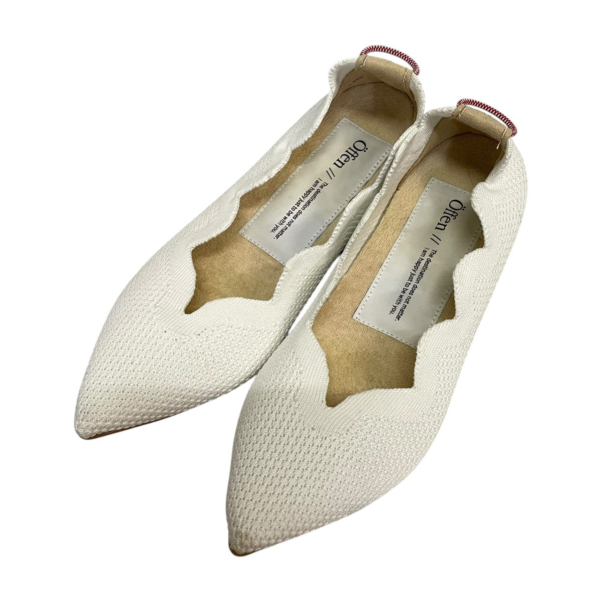 offen(オッフェン) パンプス ホワイト サイズ 37｜【公式】カインド