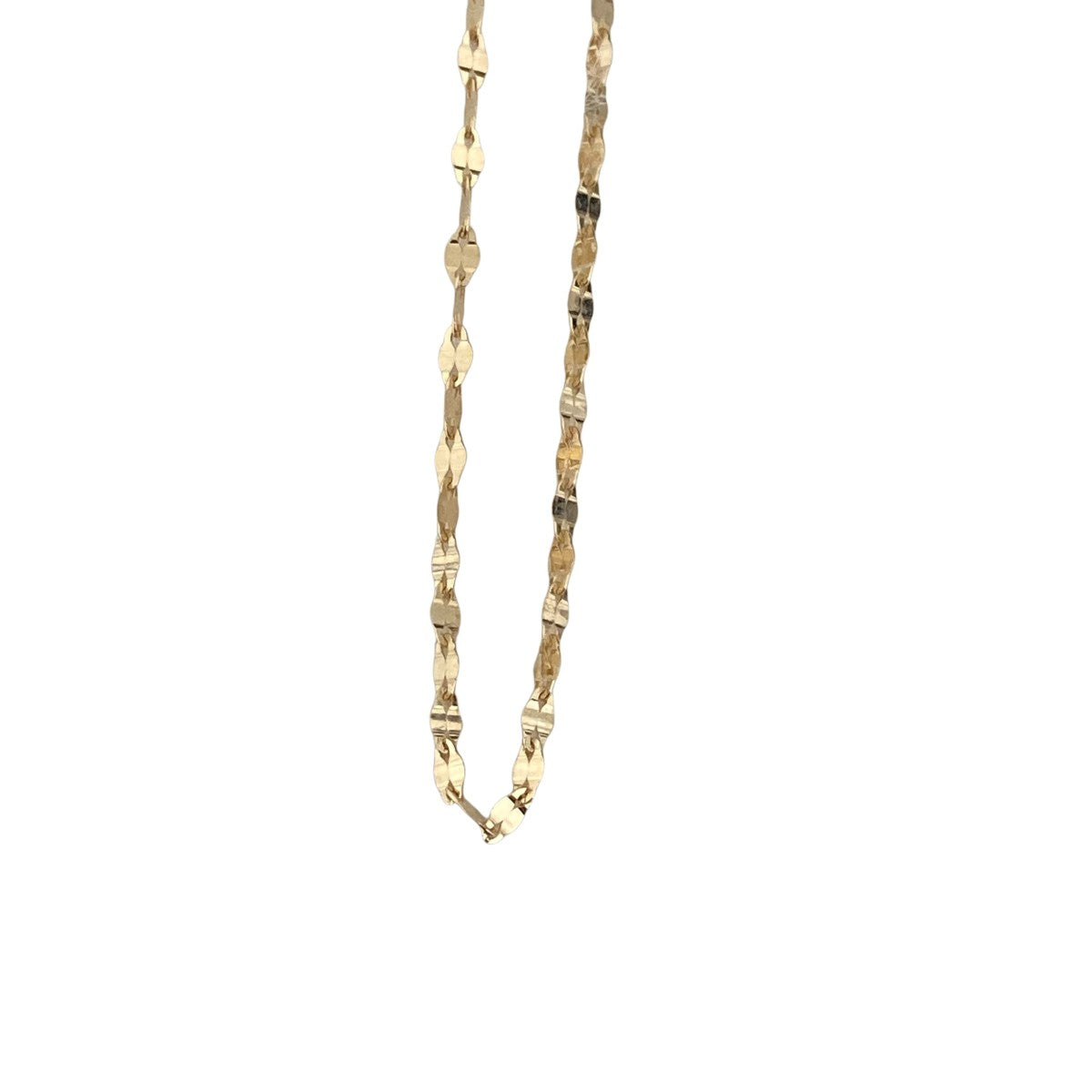 UNITED ARROWS <les bonbon>K10 CMBチェーン ネックレス17335000216 古着・中古-2枚目のアイテム画像