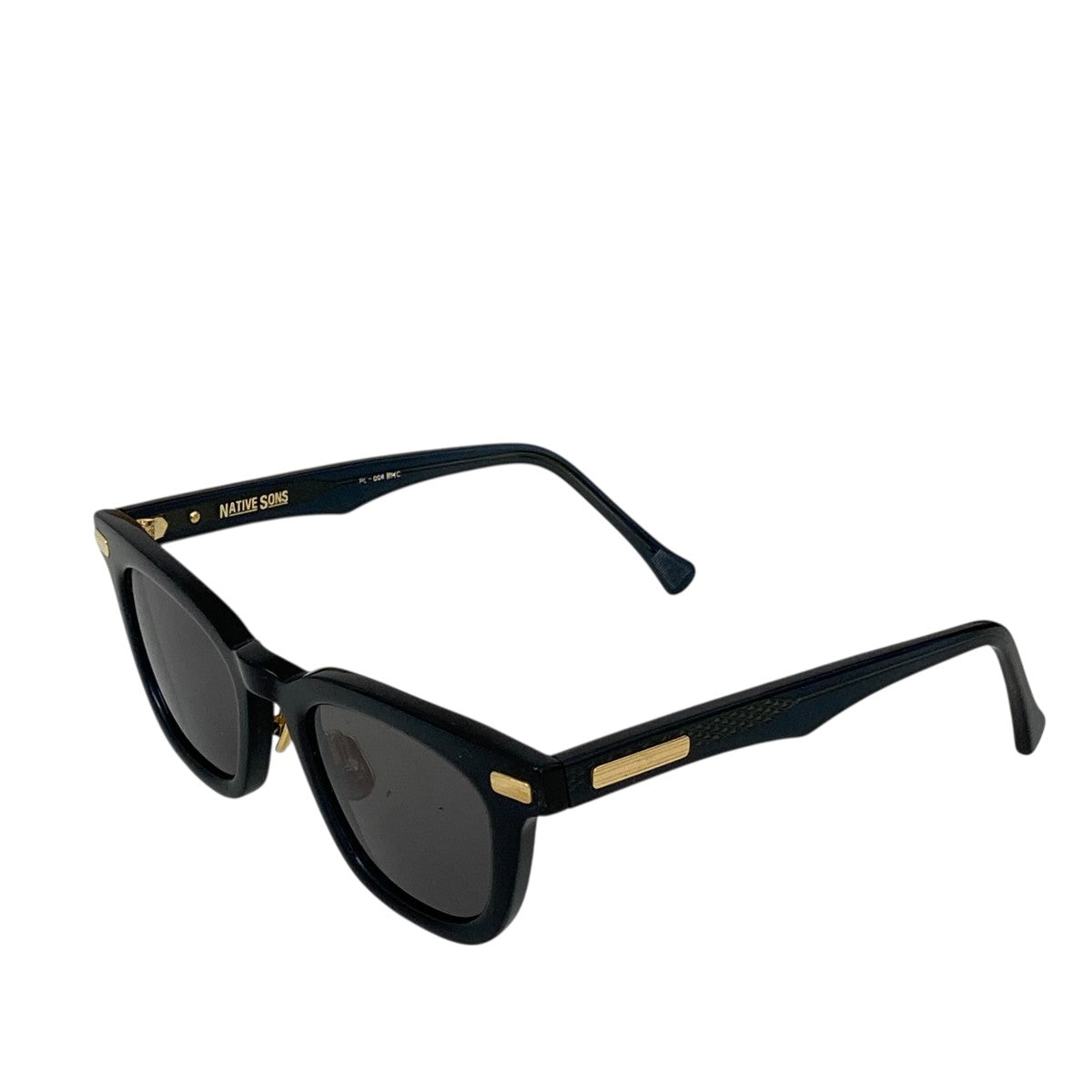 WACKO MARIA×NATIVE SONS サングラスPL-008WMC PL-008WMC ブラック