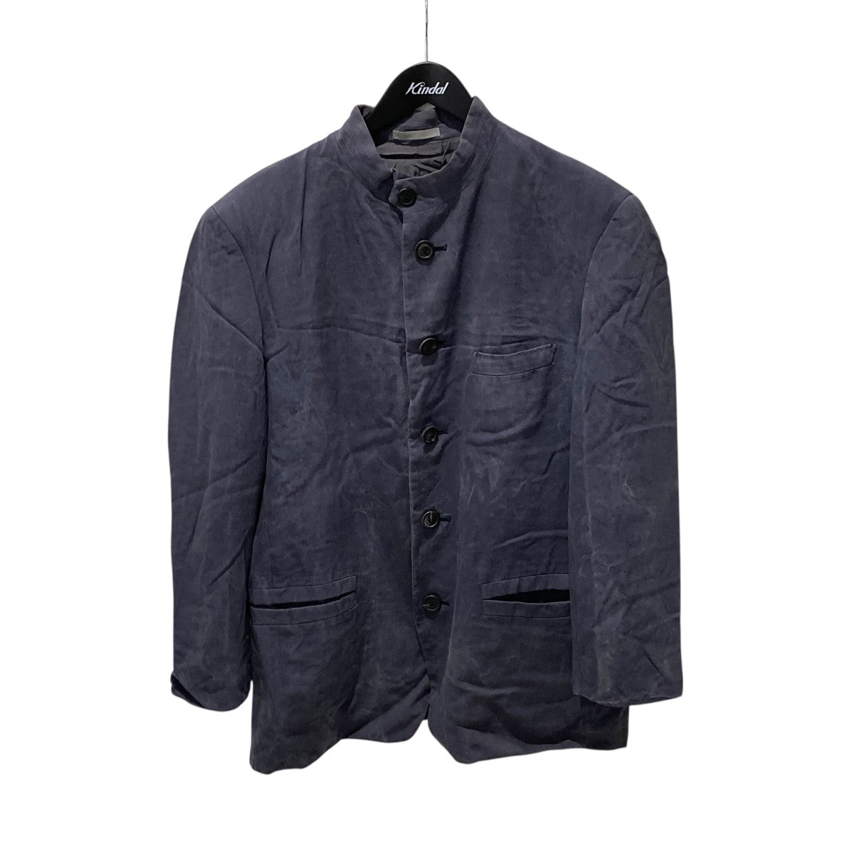 ISSEY MIYAKE MEN イッセイミヤケ スウェードジャケット ブラック ISSEY MIYAKE(イッセイミヤケ) ジャケットME33-FD014 ME33-FD014