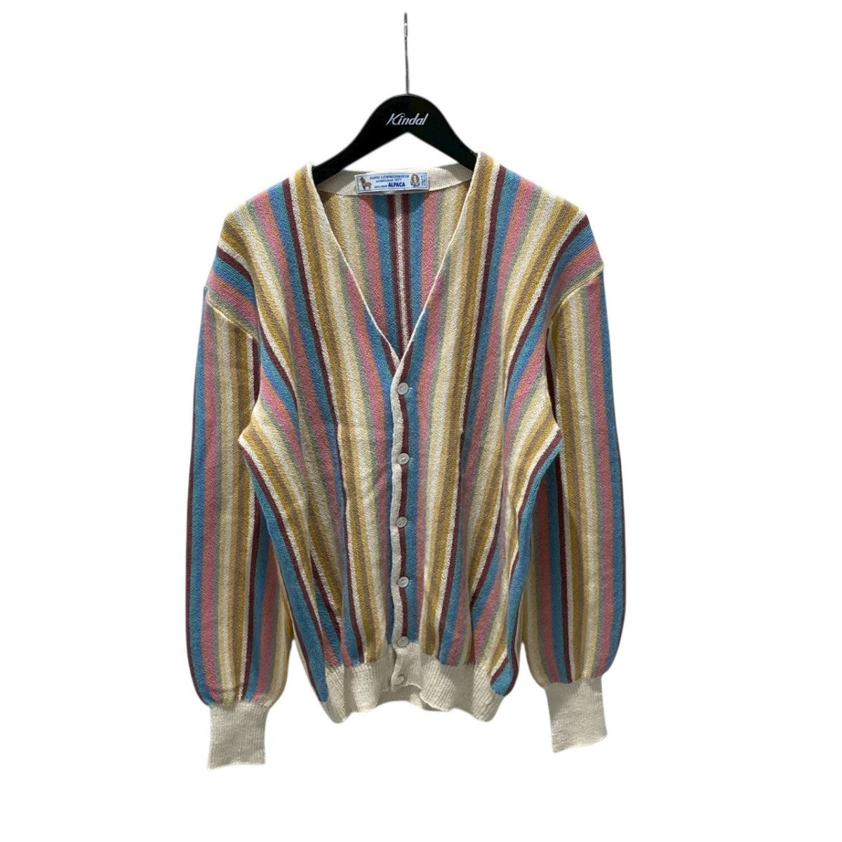 期間限定Fanni Lemmermayer ストライプカーディガン Fanni lemmermayer(ファニ・レママイヤー) ストライプニット