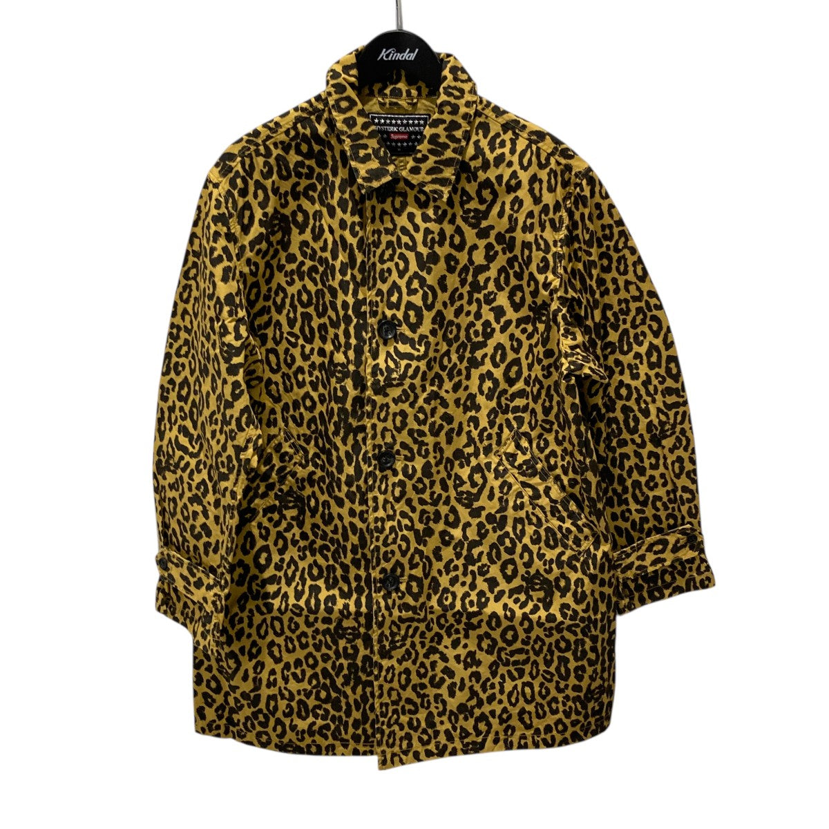 Supreme×HYSTERIC GLAMOUR Leopard Trenchレオパードトレンチコート