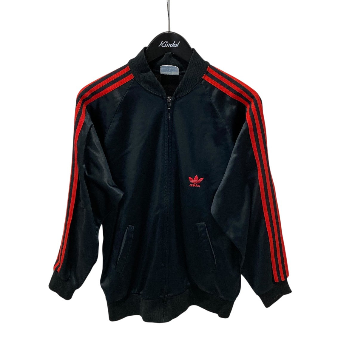 adidas 80s トラックジャケット ATP USA製　KEYROLAN 黒 adidas(アディダス) 80s ATP KEYROLAN USA製トラックジャケット