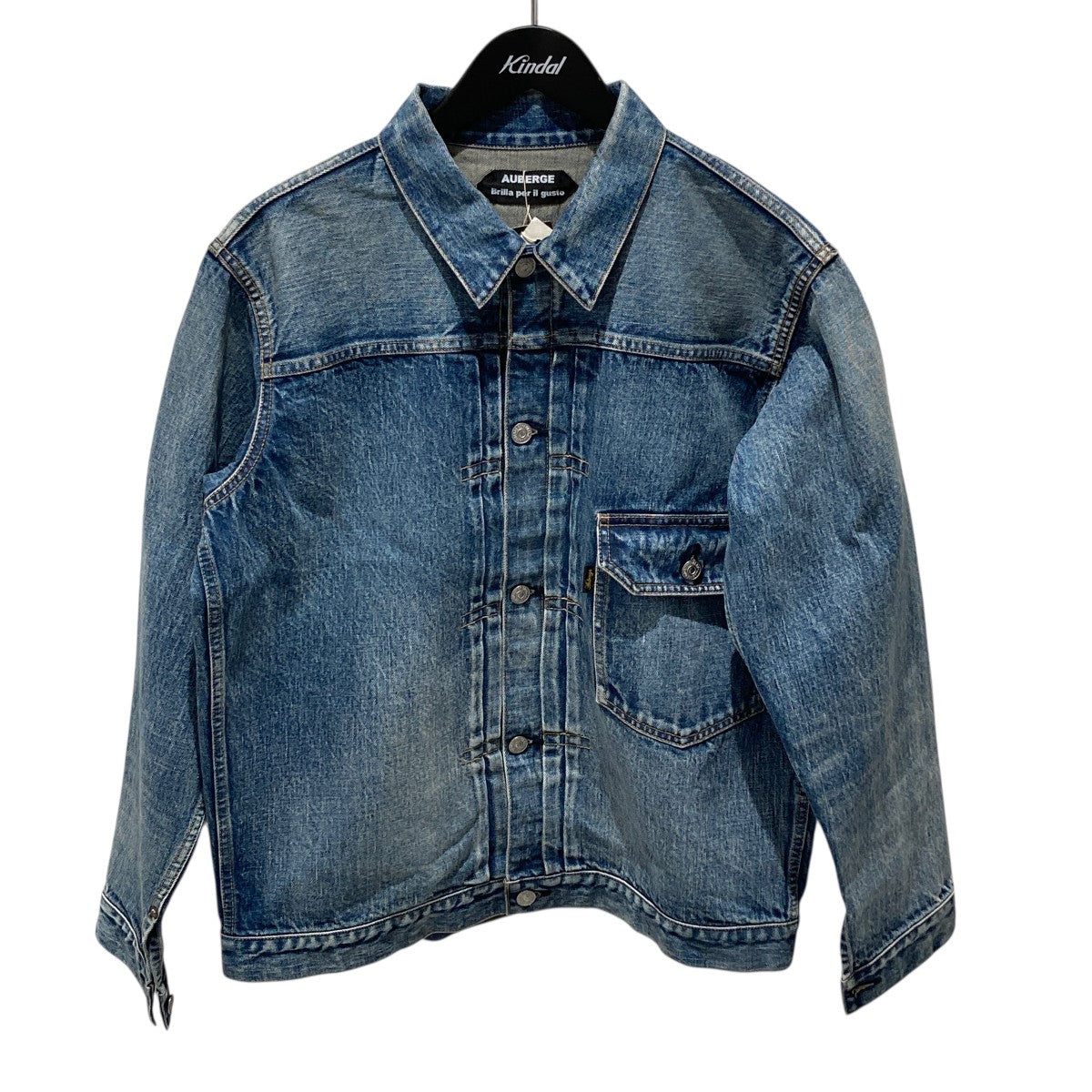 AUBERGE(オーベルジュ) 25SSユーズドデニム 1stタイプ ブルゾンデニム