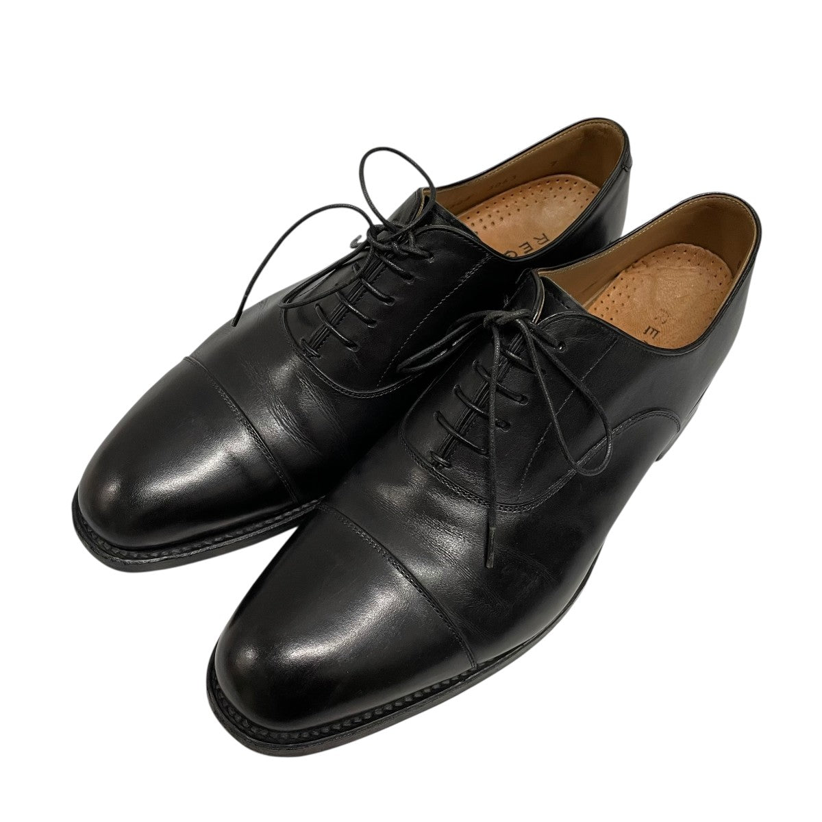 ストレートチップレザーシューズ