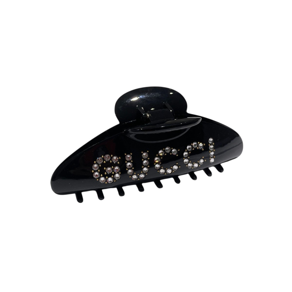 <正規品>グッチ クリスタルディテール GGロゴ GUCCI(グッチ) ”クリスタル ロゴ ディテール ・ クラスプ クロージャー