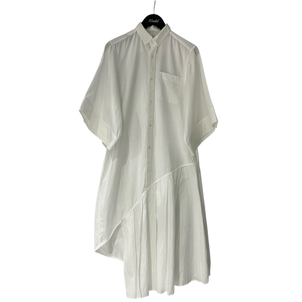 HYKE(ハイク) BUTTON-DOWN SHIRT DRESSシャツワンピース241-16205 241