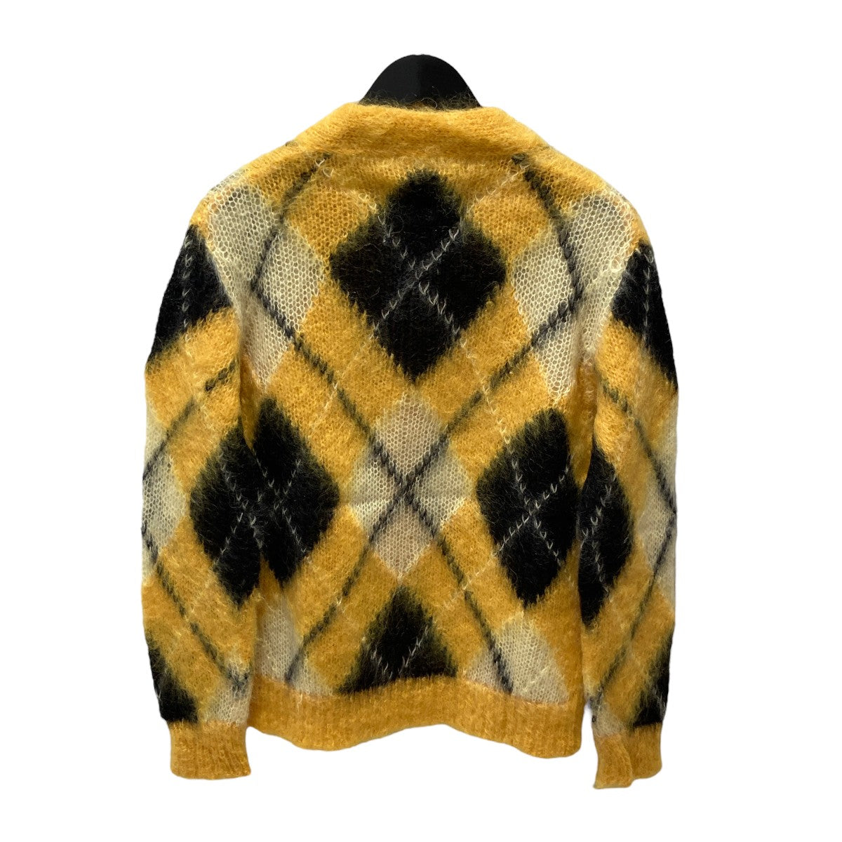 ICONIC MOHAIR ARGYLE SWEATERモヘアカーディガンCDMG0051Q1