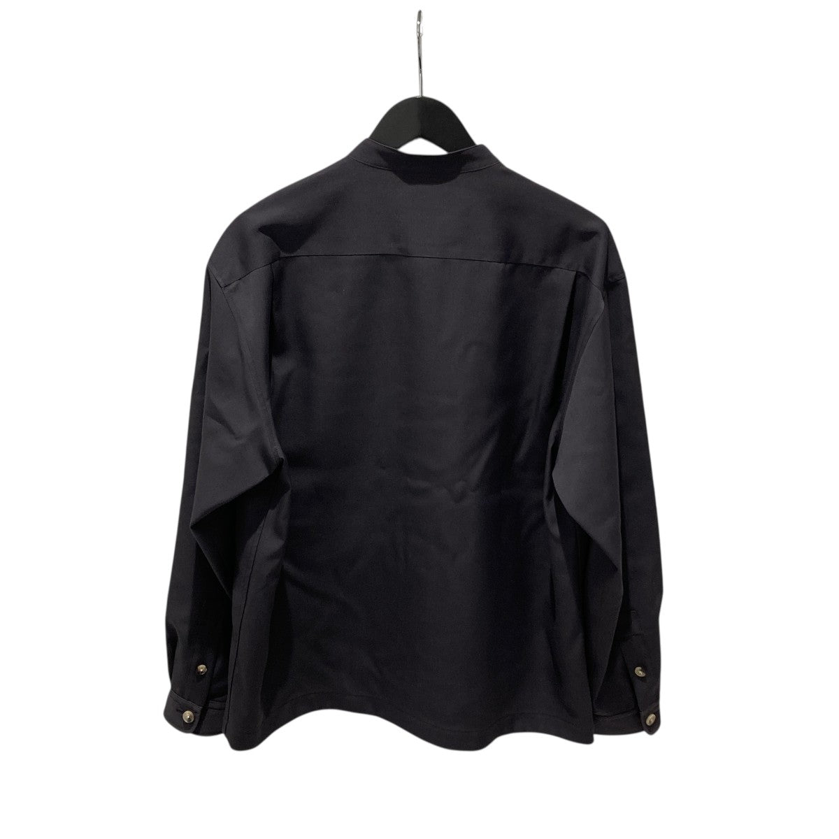 25AWウール バンドカラーシャツ25AW-CKSH-022