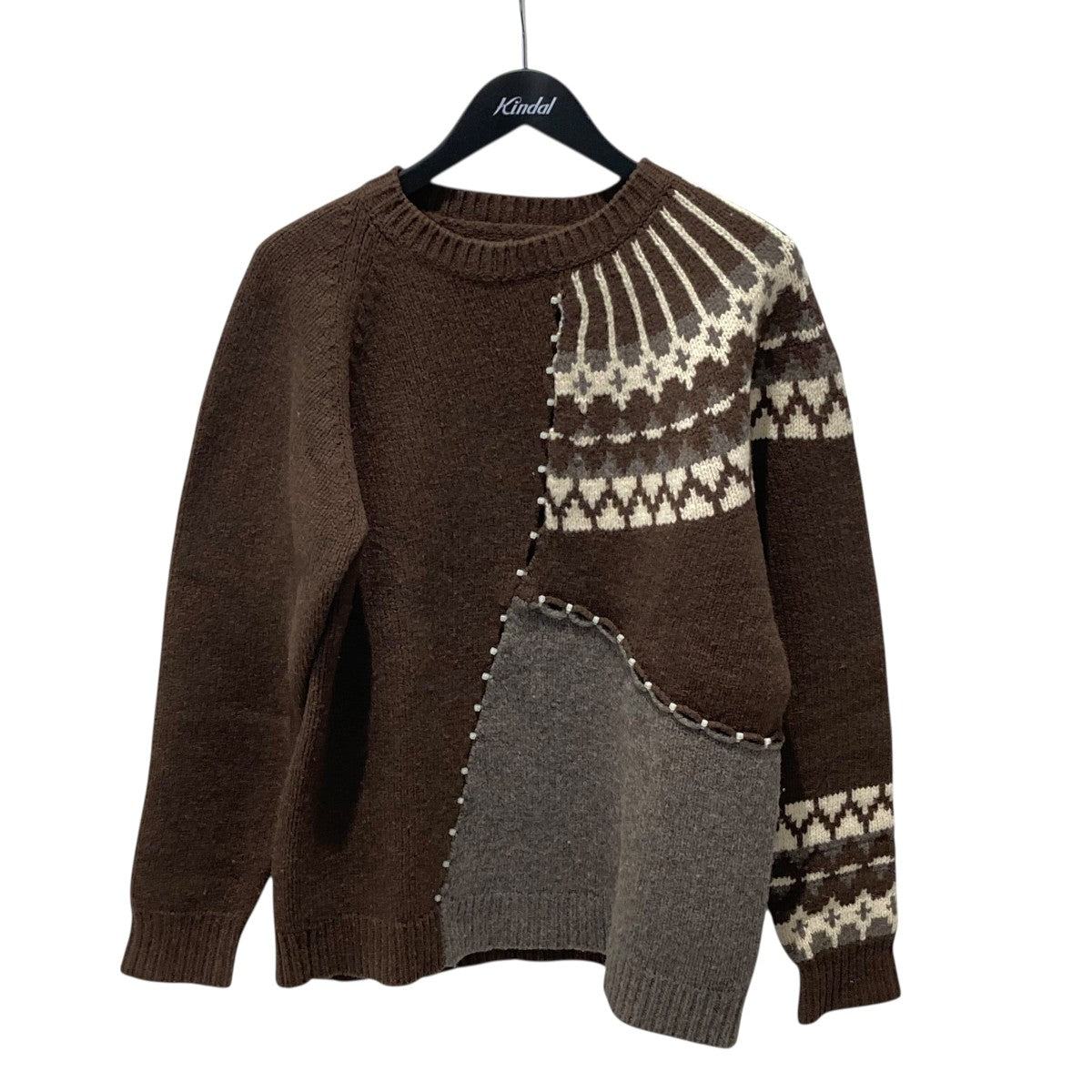 Frankenstein SweaterプルオーバーニットMTR-2330