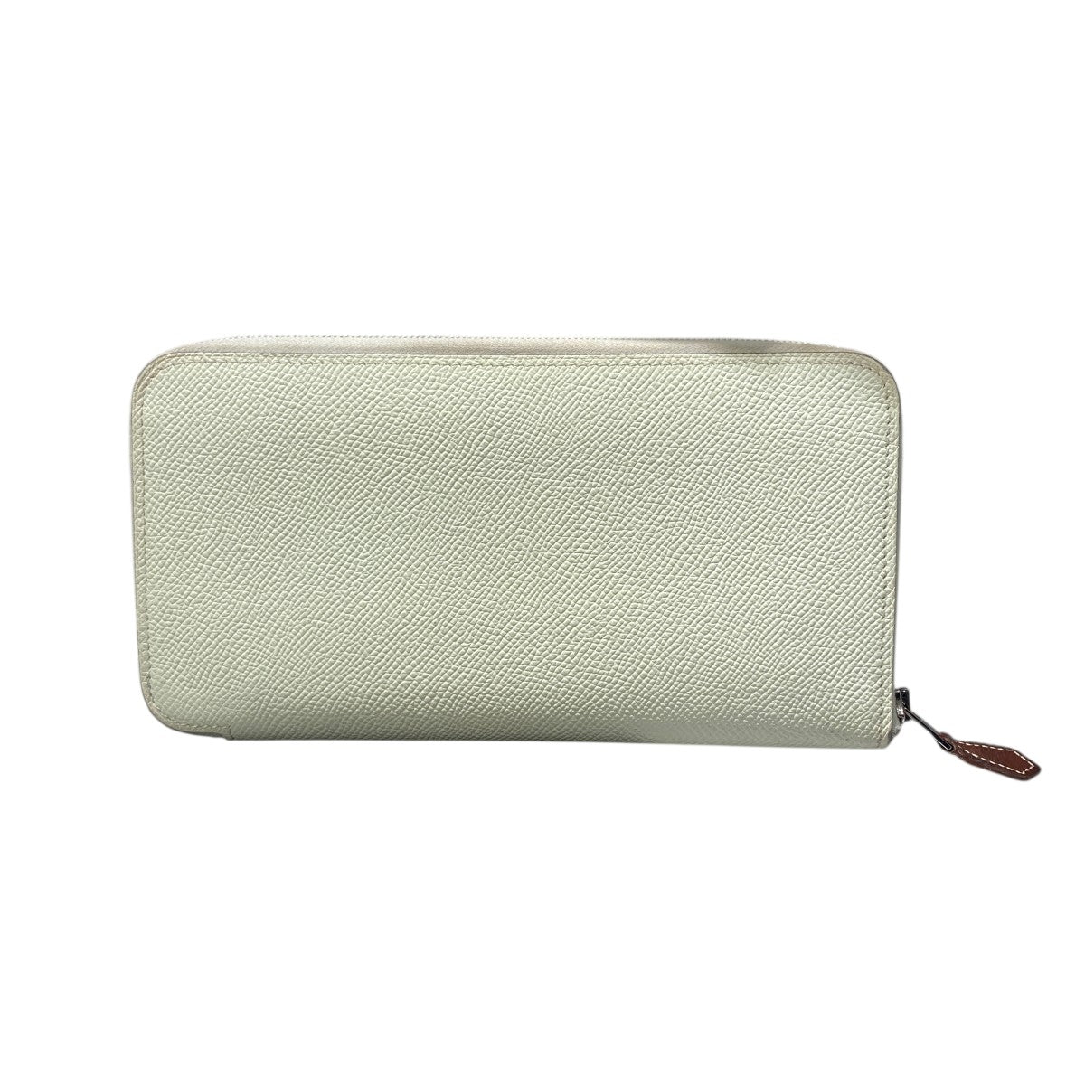 HERMES(エルメス) アザップロングシルクイン長財布 U刻印 グリーン 