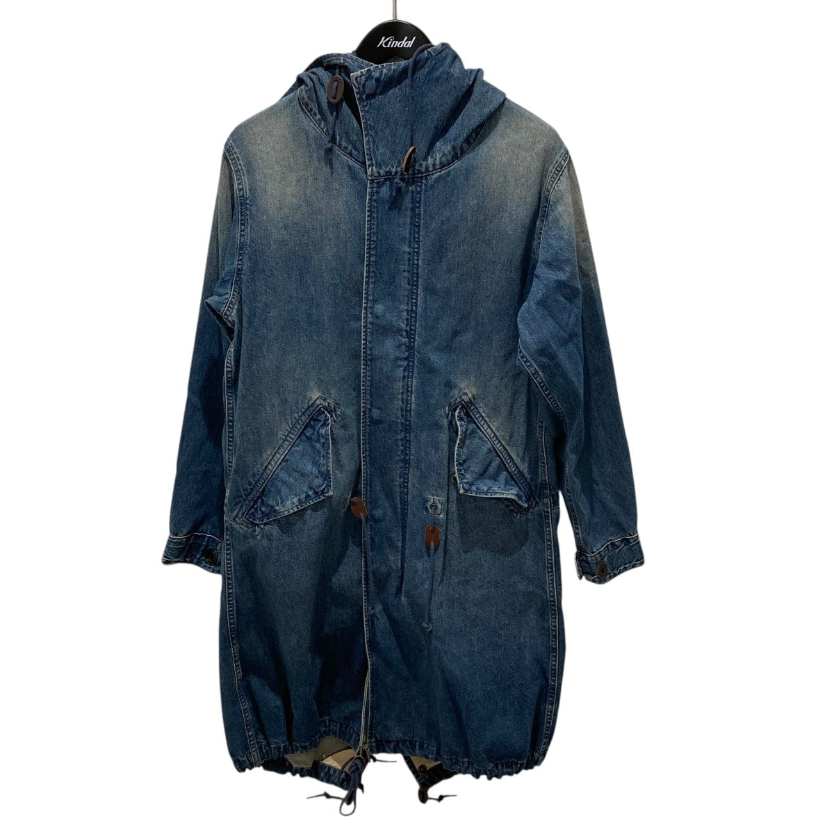 デニムモッズコート12486TXY