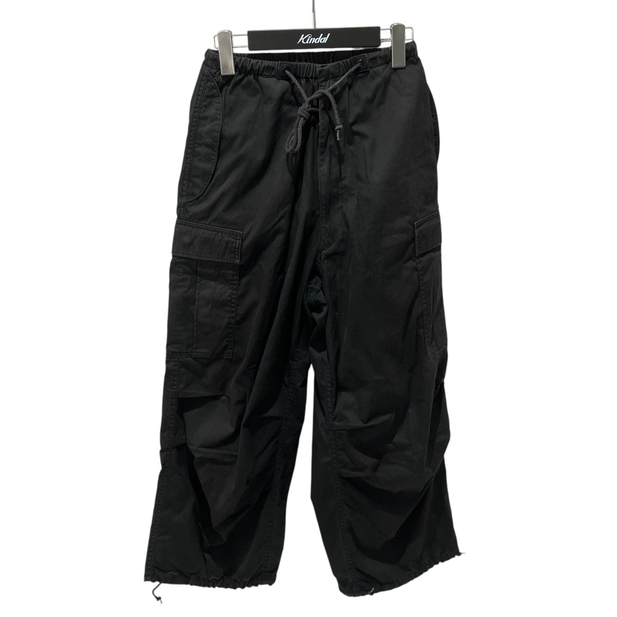 HYKE(ハイク) 251-13305 M-51 SHELL PANTSカーゴパンツ ブラック